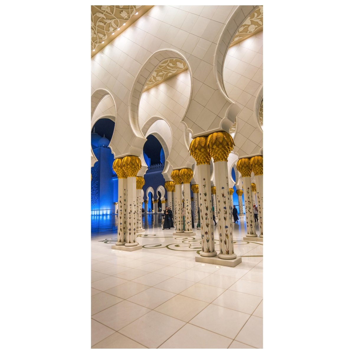 Türtapete Scheich Zayed Grand Mosque M0822 - Bild 2