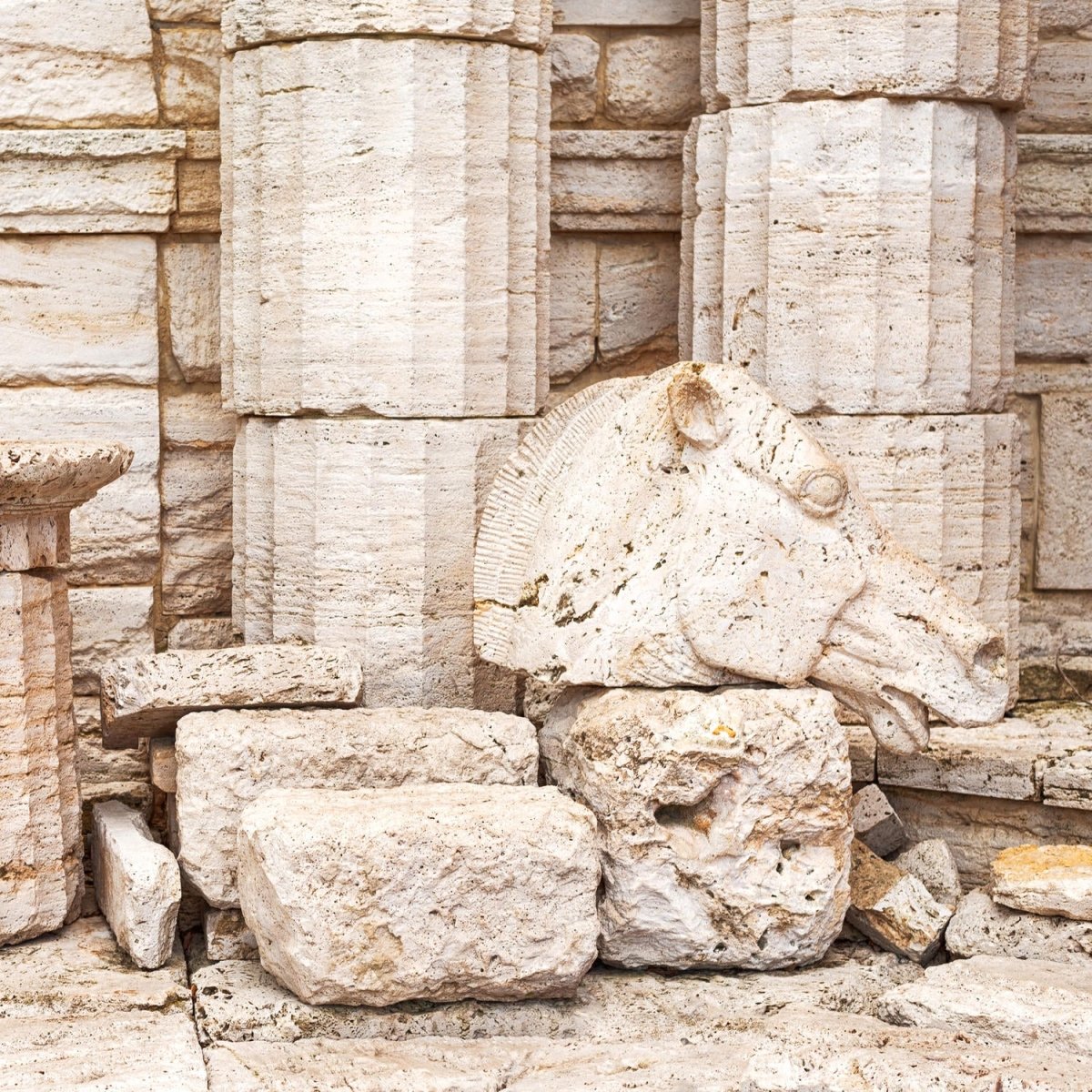 Beistelltisch alte griechische säulen M0825 entdecken - Bild 2