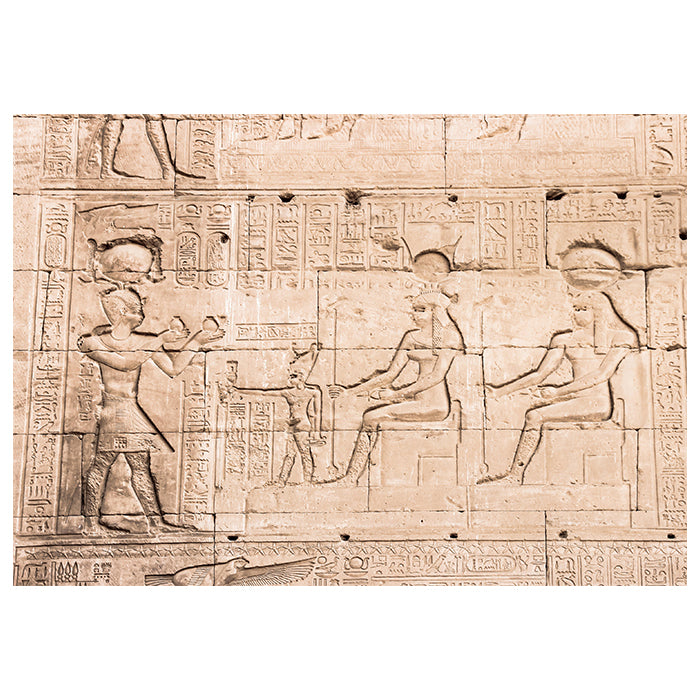 Fototapete Mauer des Tempels von Hathor bei Dendera M0826 - Bild 2