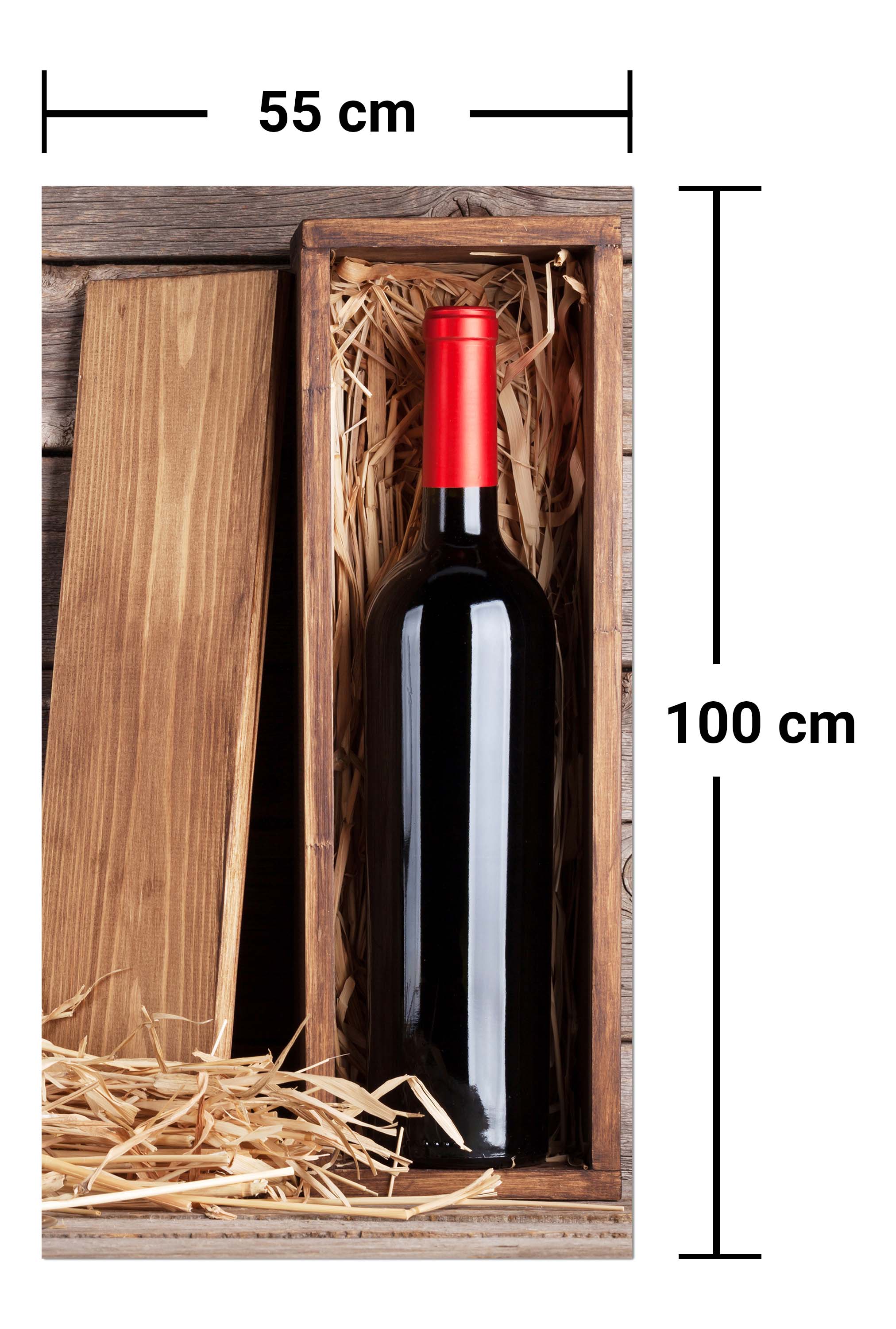 Garderobe Rotweinflasche und Weingläser M0848 entdecken - Bild 7