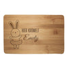 Rabbit breakfast board, M0849 crumbles here