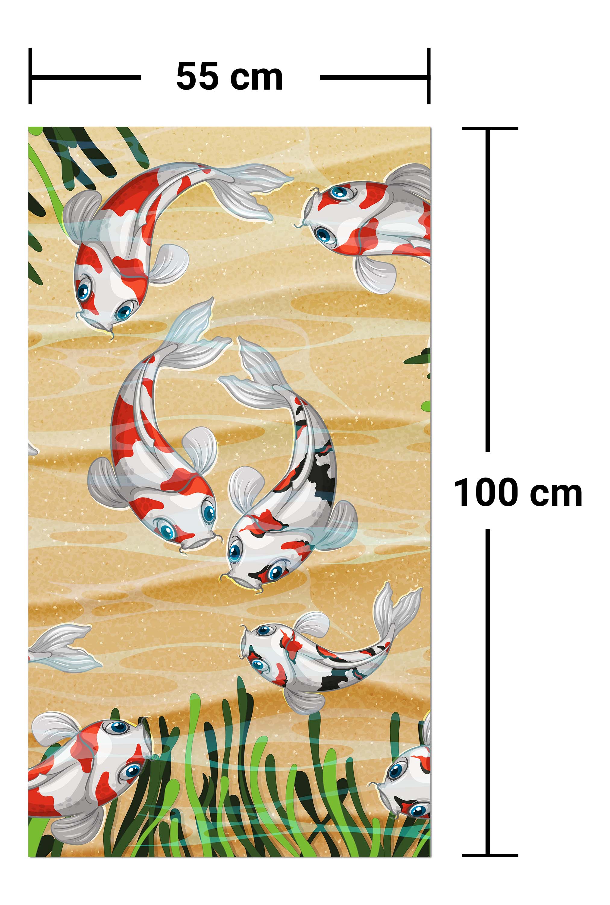 Garderobe Koi Fische in einem Teich M0861 entdecken - Bild 7