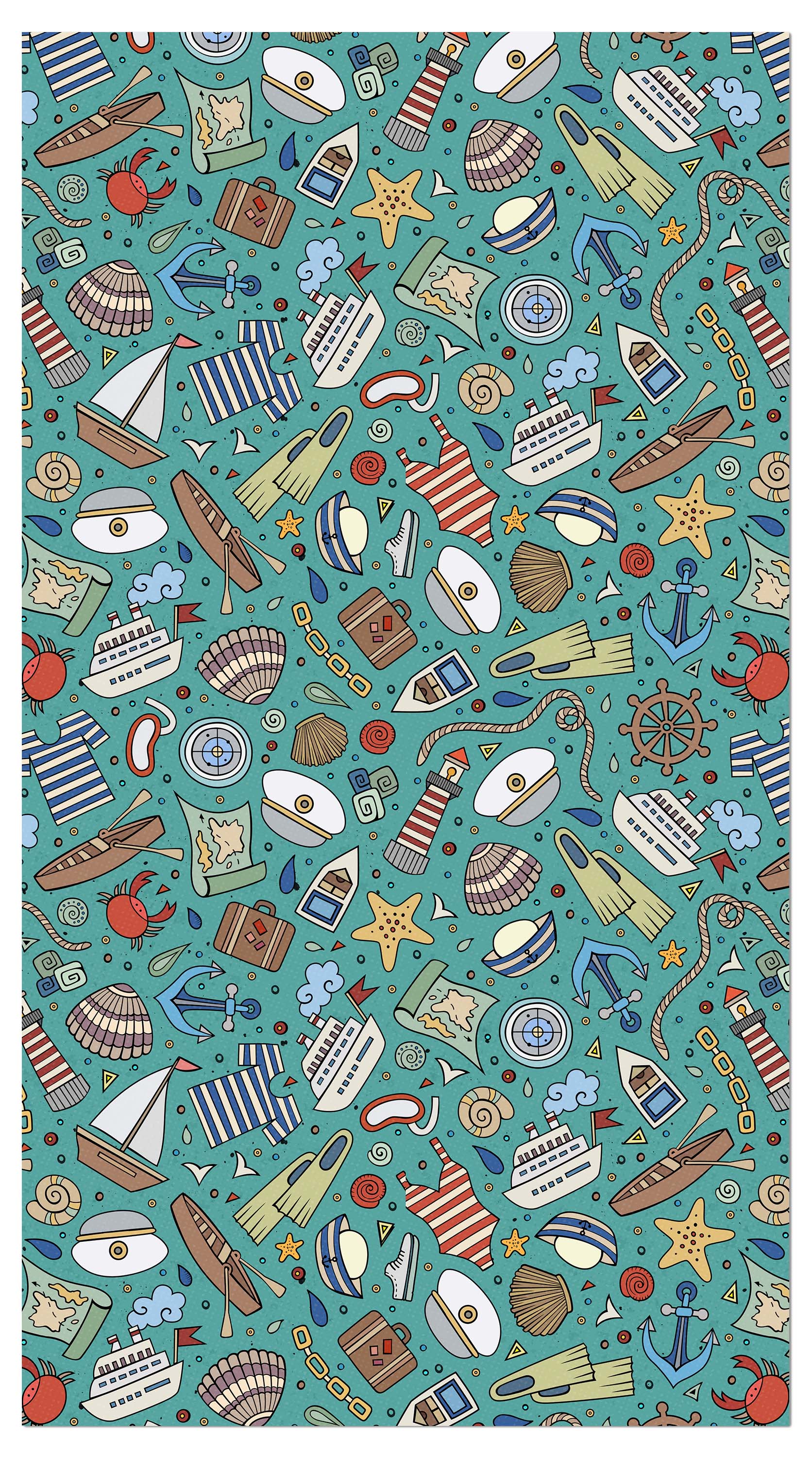 Garderobe nettes marine Muster M0863 entdecken - Bild 4