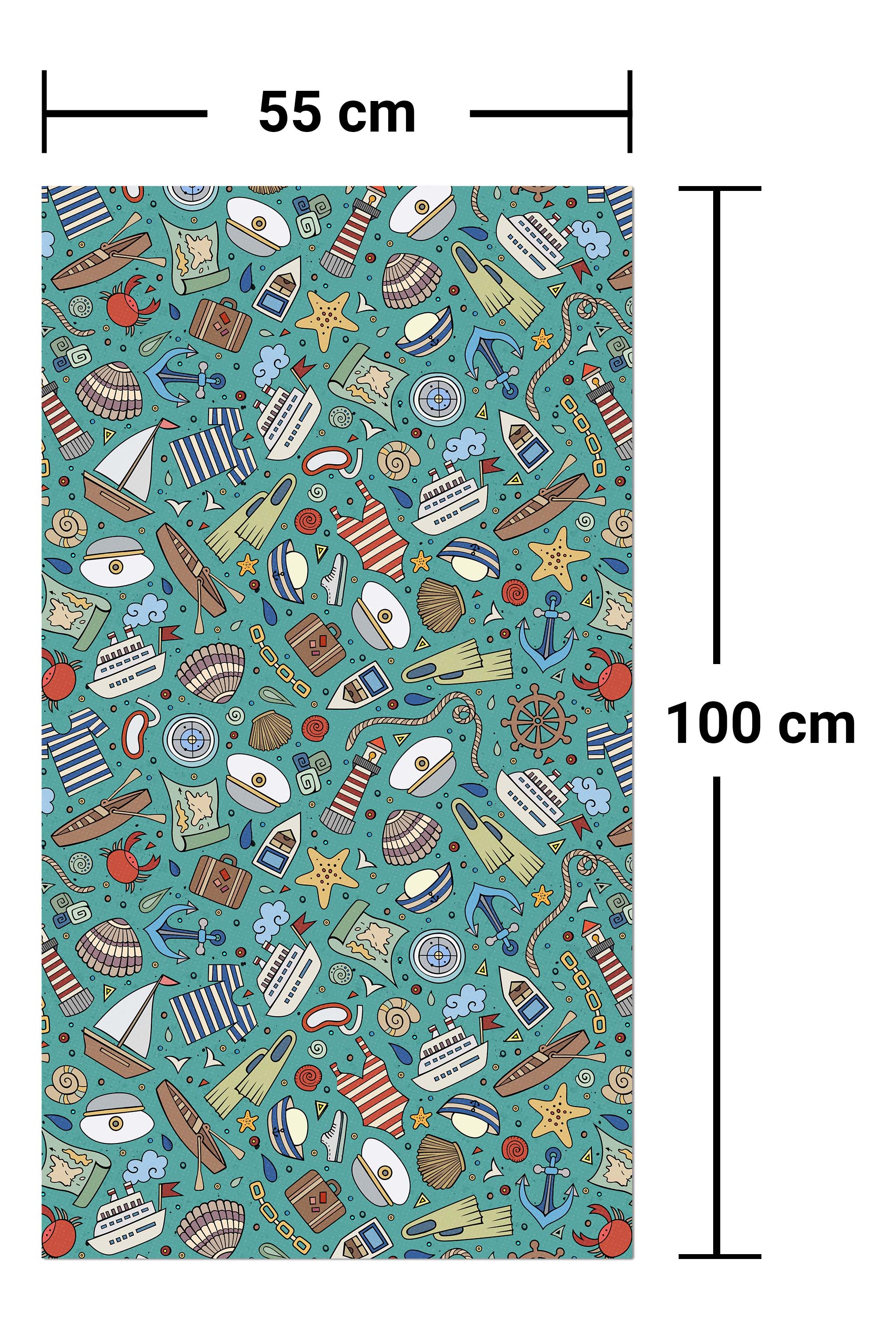 Garderobe nettes marine Muster M0863 entdecken - Bild 7