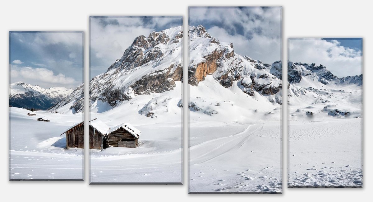 Leinwandbild Mehrteiler Dolomiten, Alpen, Italien M0867