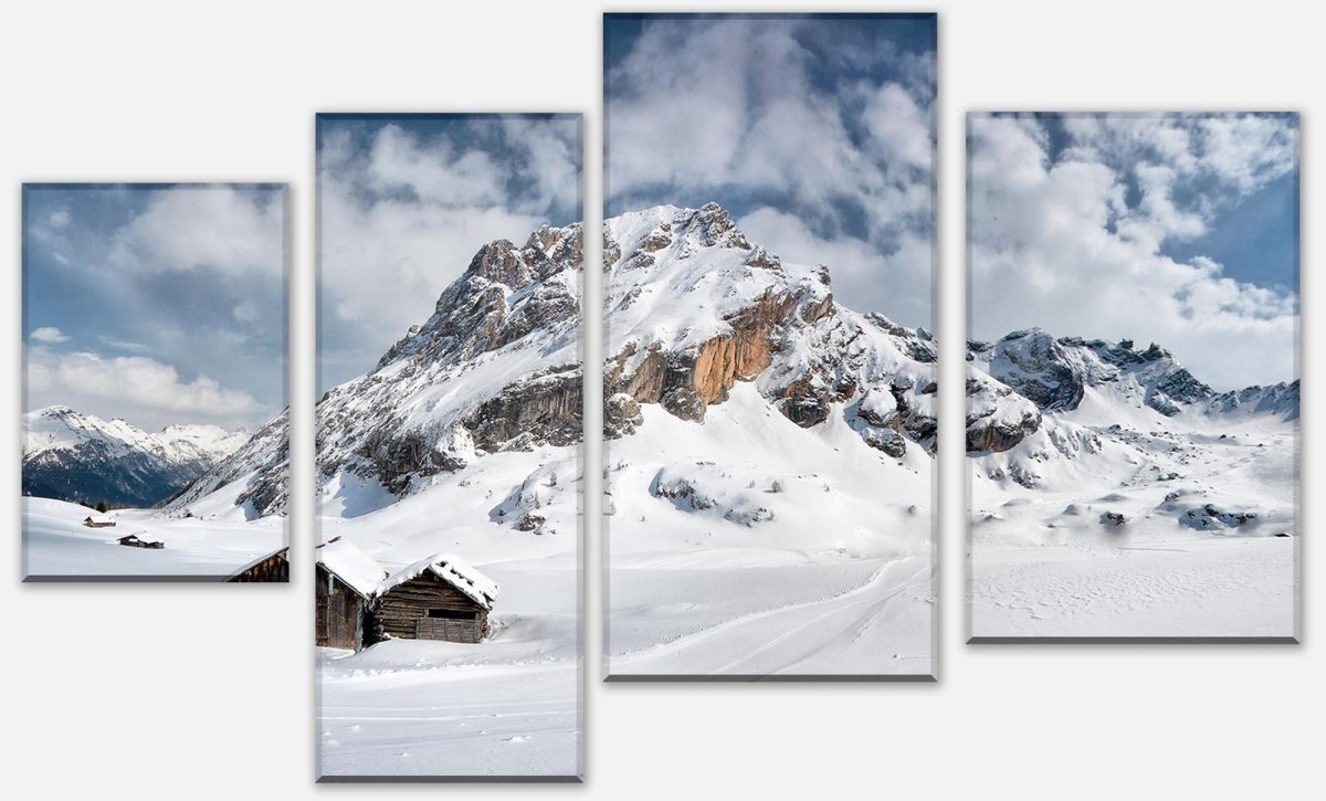 Tableau sur Toile Dolomites, Alpes, Italie M0867
