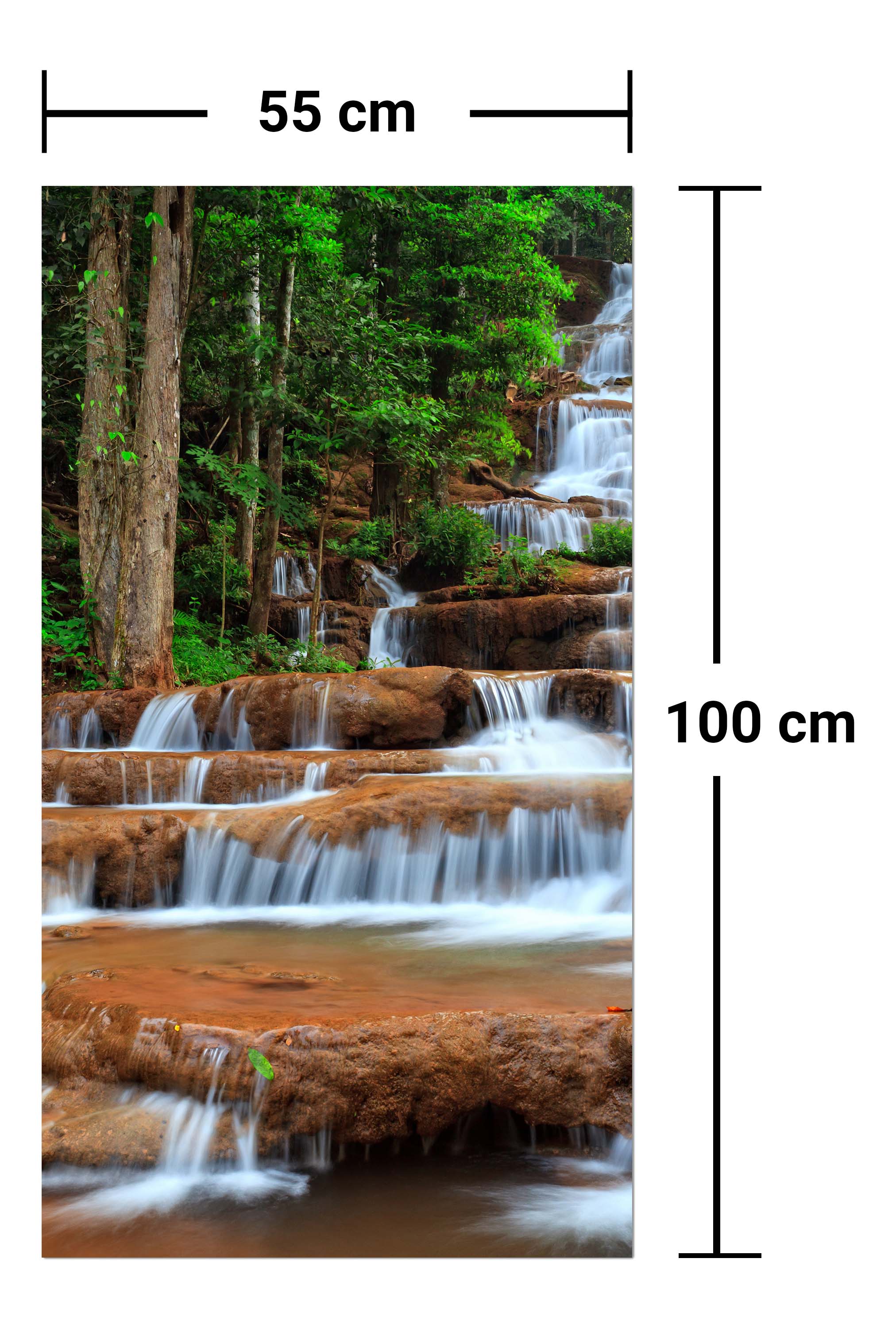 Garderobe Wasserfall im Wald.Thailand M0894 entdecken - Bild 7