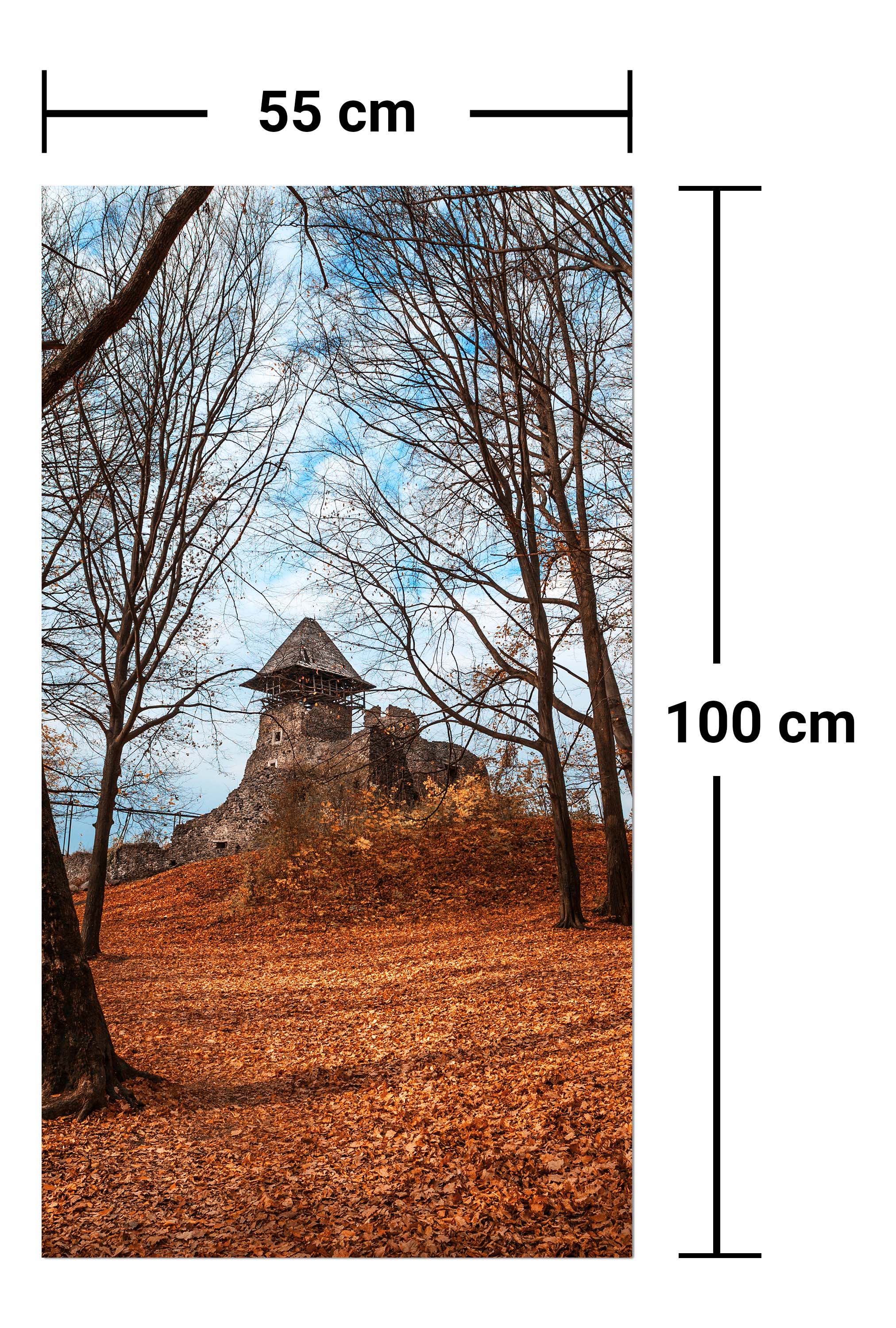Garderobe Alte Burg im Herbst. Ukraine M0905 entdecken - Bild 7