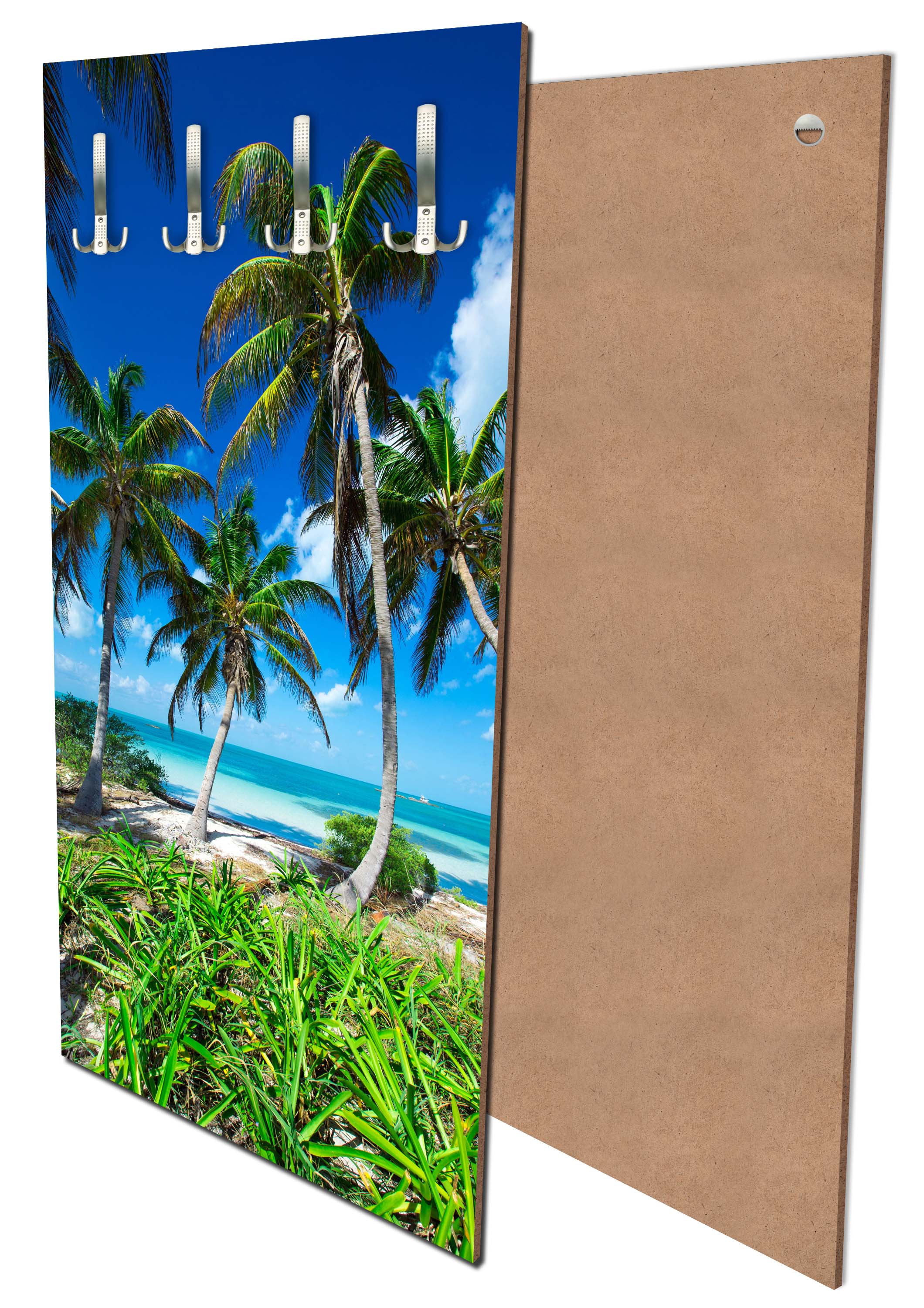 Garderobe Palmen an einem tropischen Strand M0914 entdecken - Bild 1