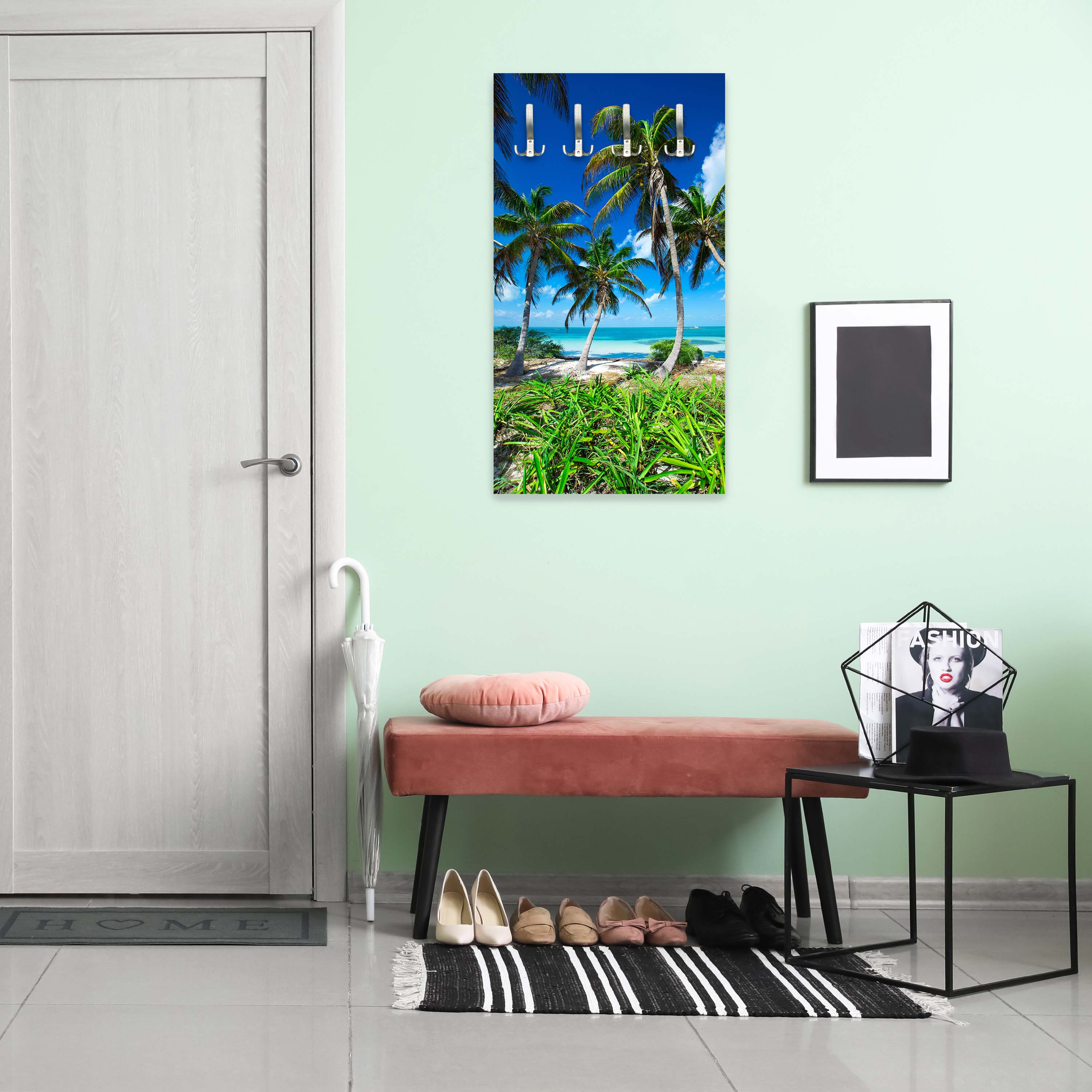Garderobe Palmen an einem tropischen Strand M0914 entdecken - Bild 2