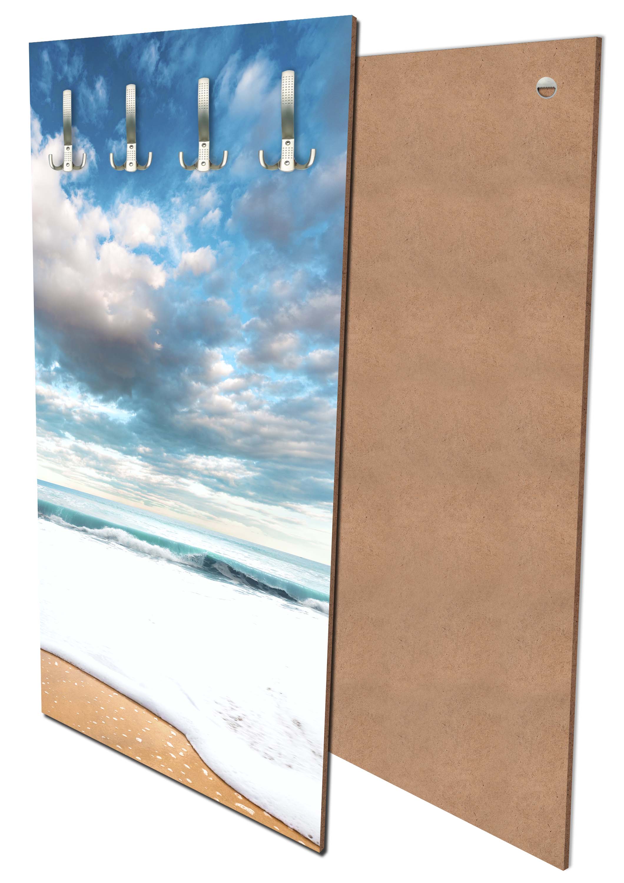 Garderobe Strand und idyllischer blauer Himmel M0925 entdecken - Bild 1