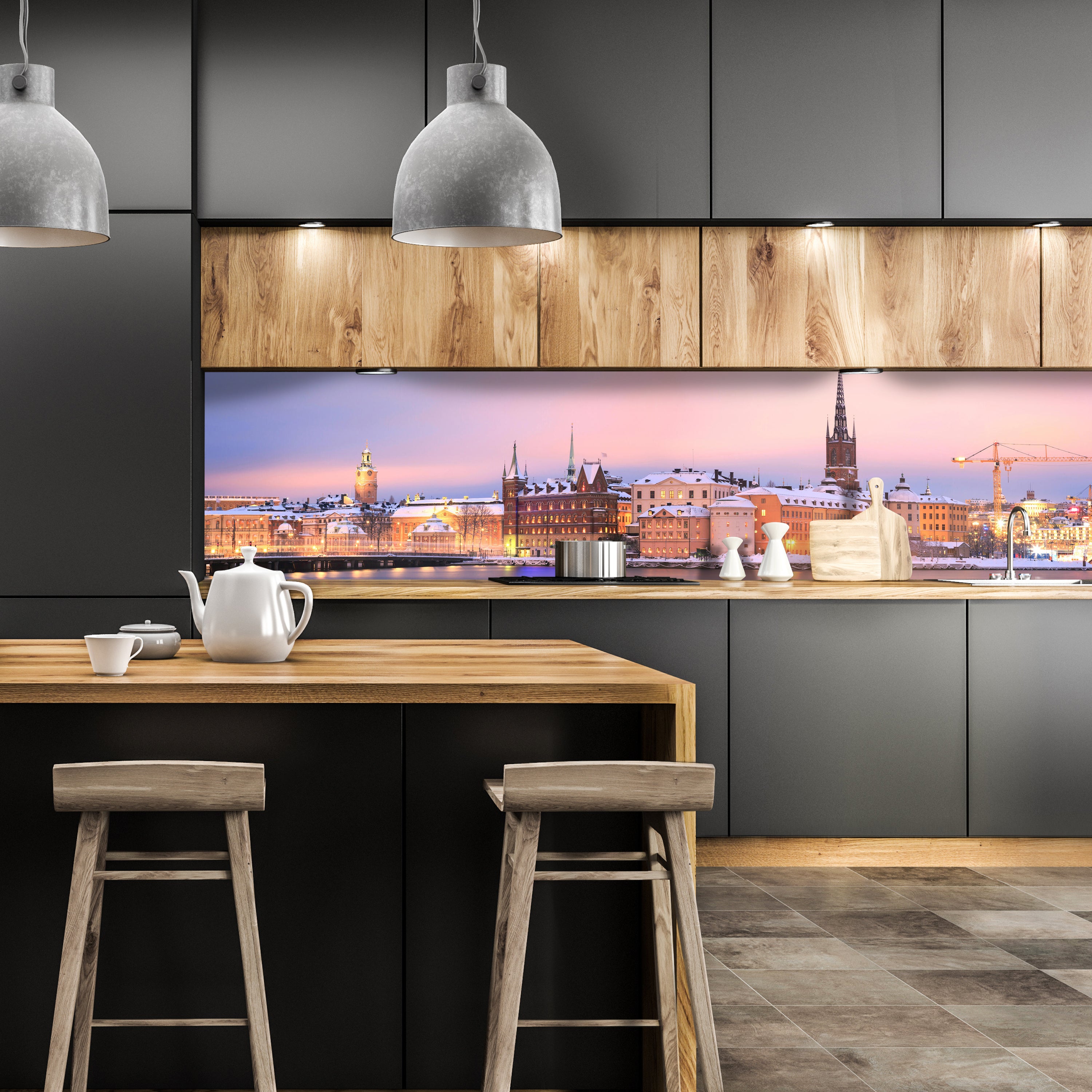 Küchenrückwand Stockholm Panorama M0933 entdecken - Bild 1