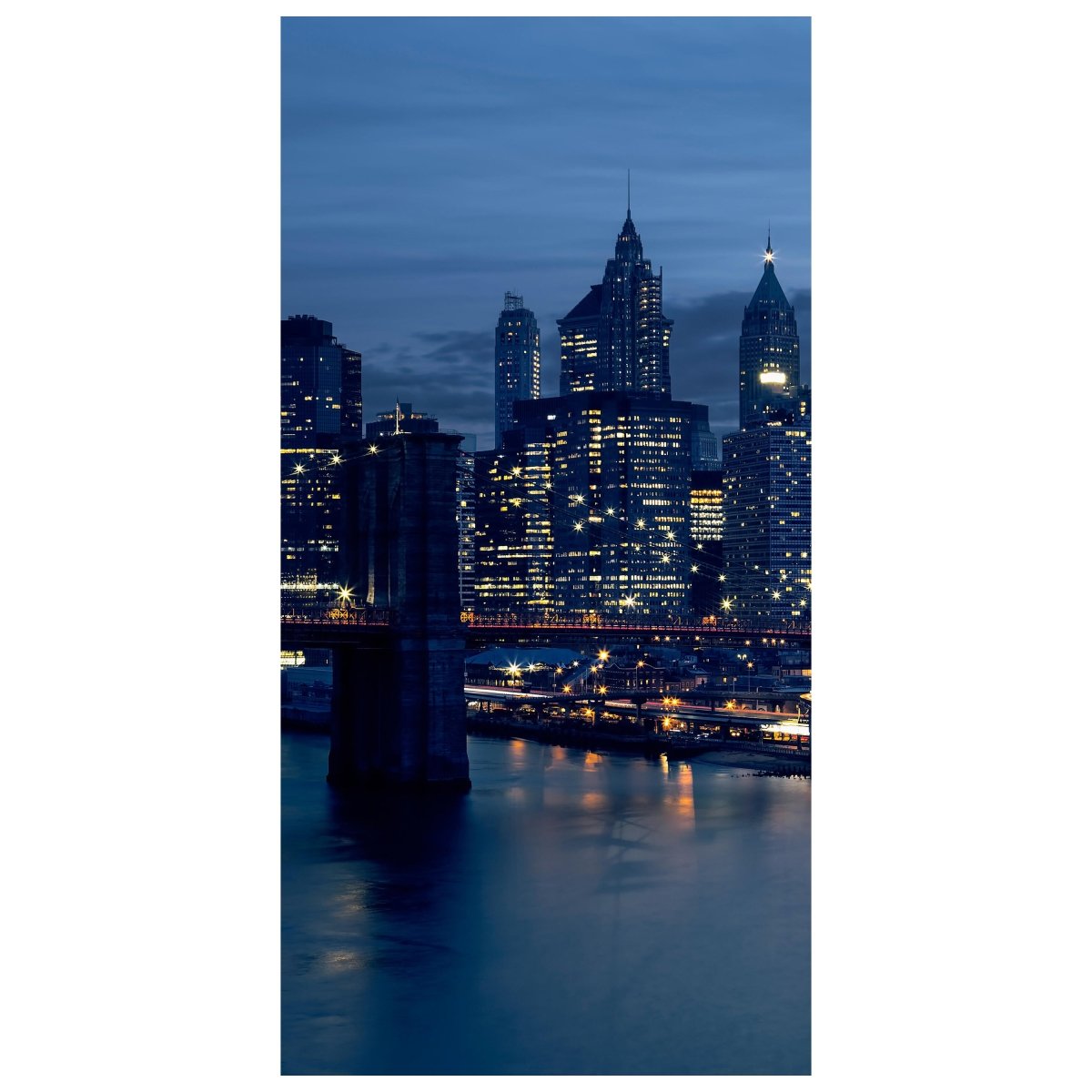 Türtapete Skyline der Innenstadt von New York M0935 - Bild 2