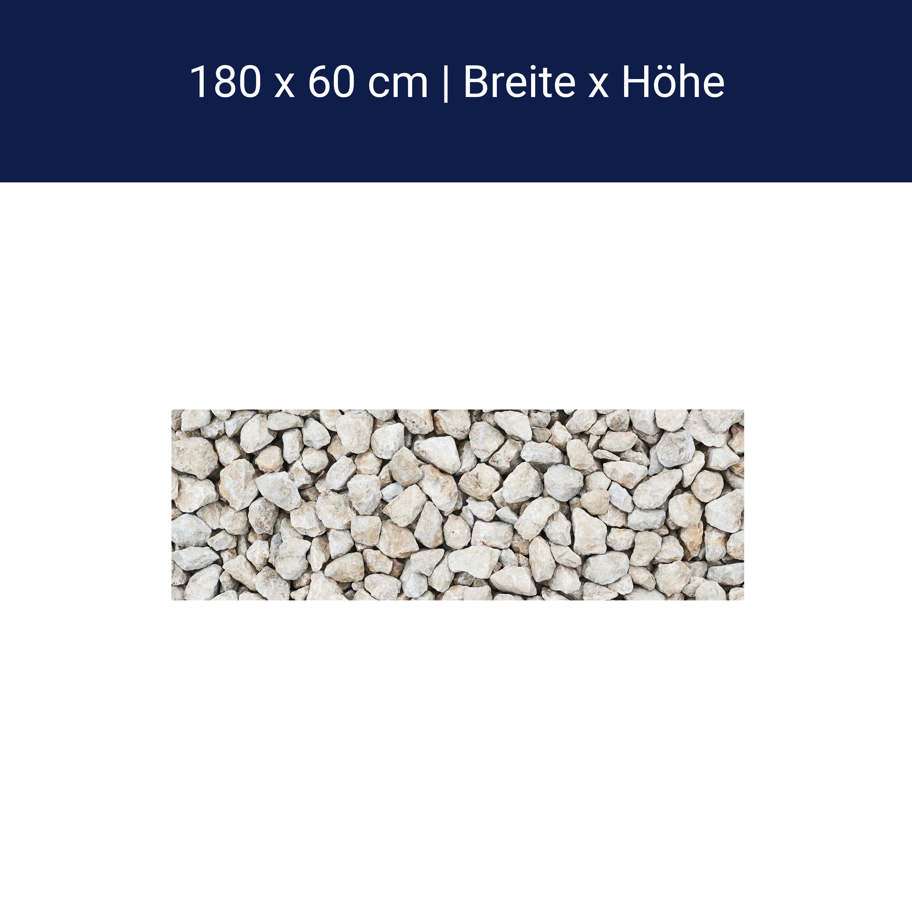 Kitchen splashback Pebble composition M0938