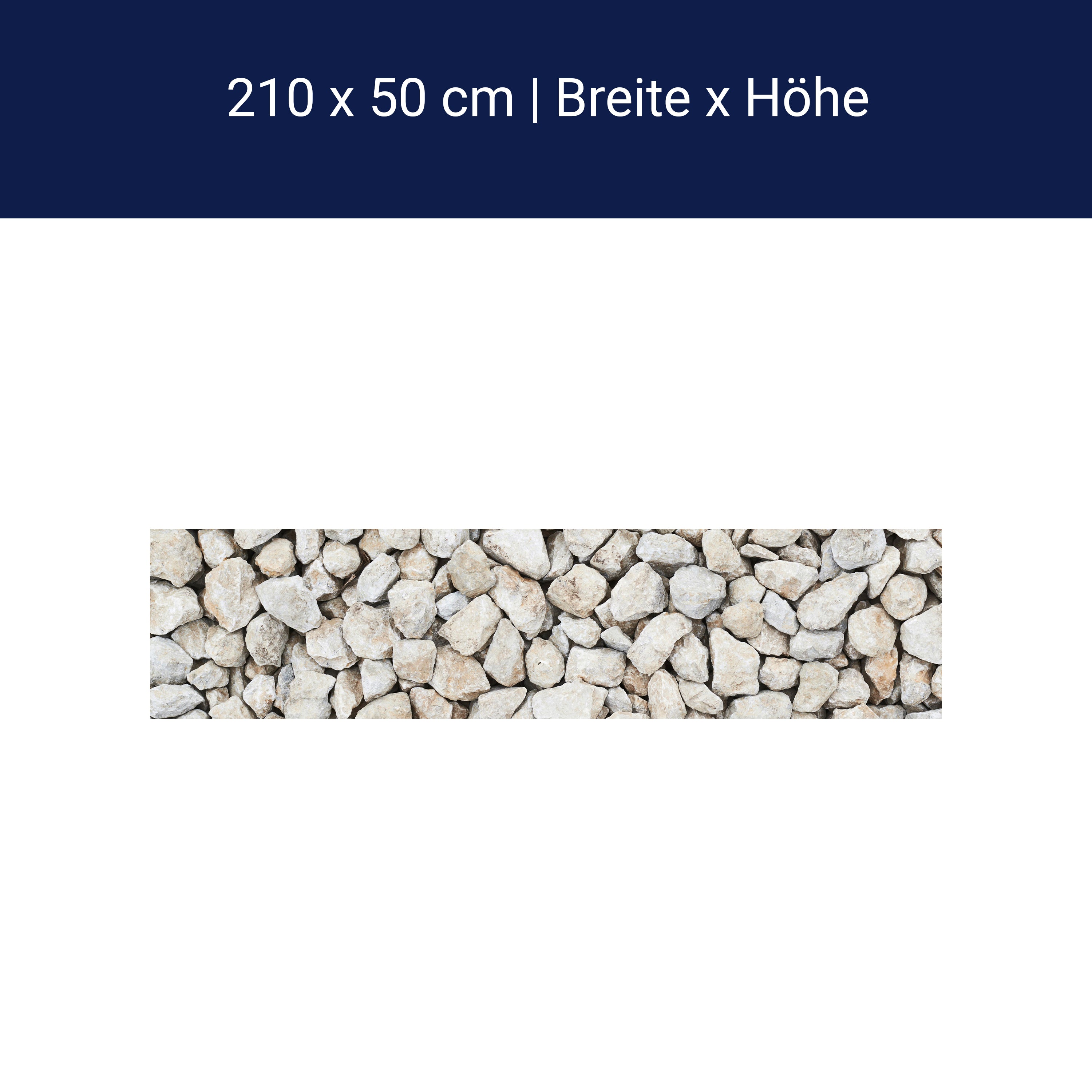 Kitchen splashback Pebble composition M0938