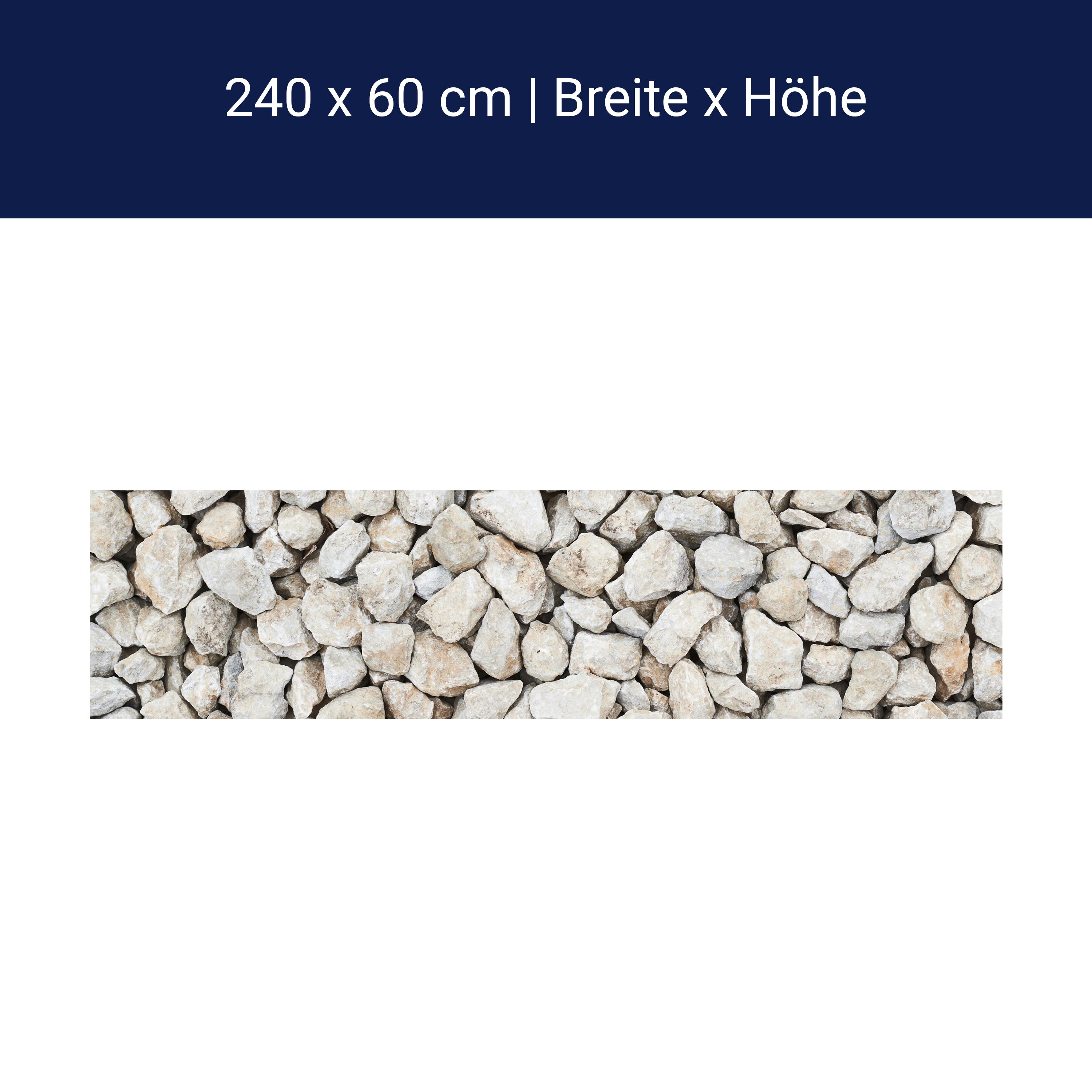 Kitchen splashback Pebble composition M0938