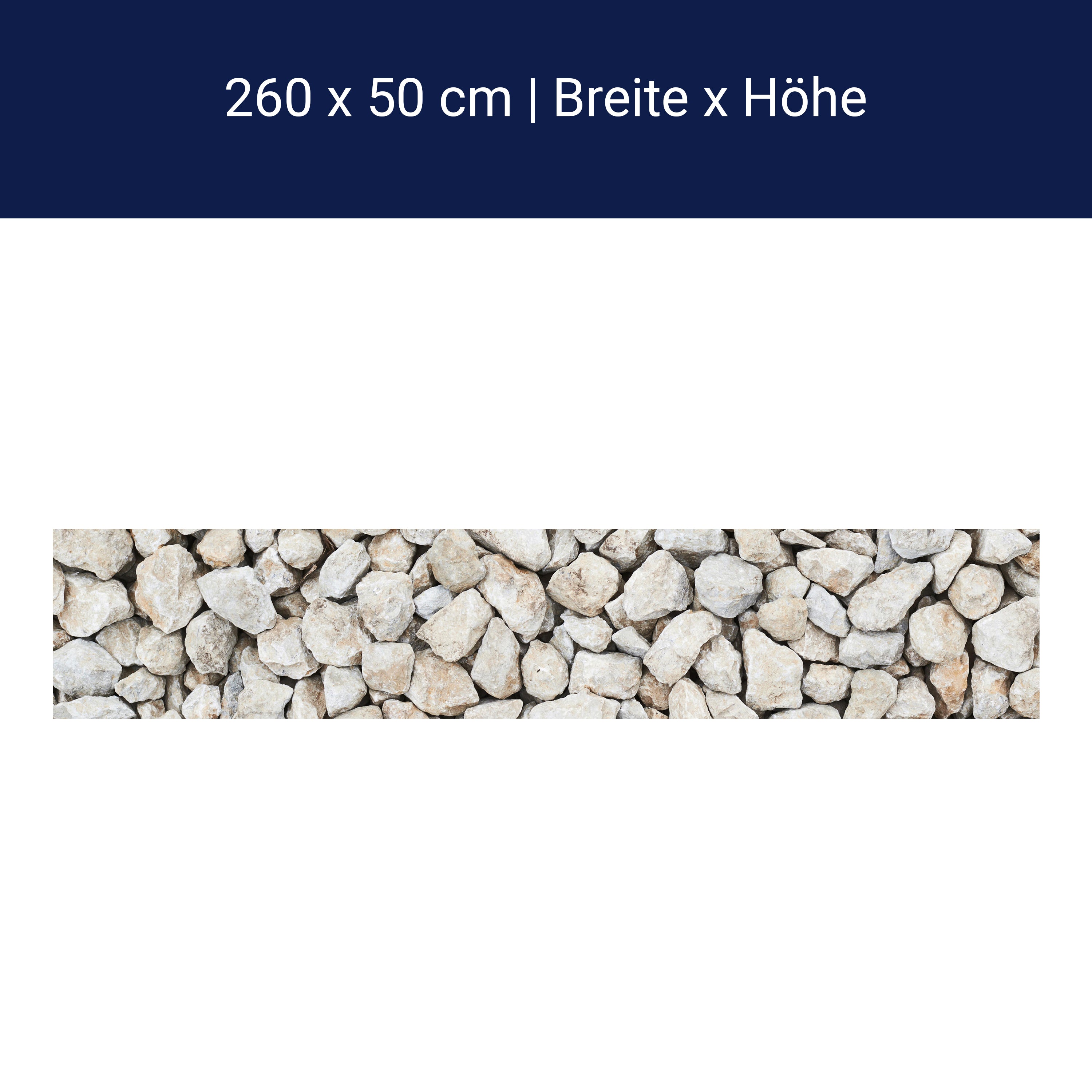 Kitchen splashback Pebble composition M0938