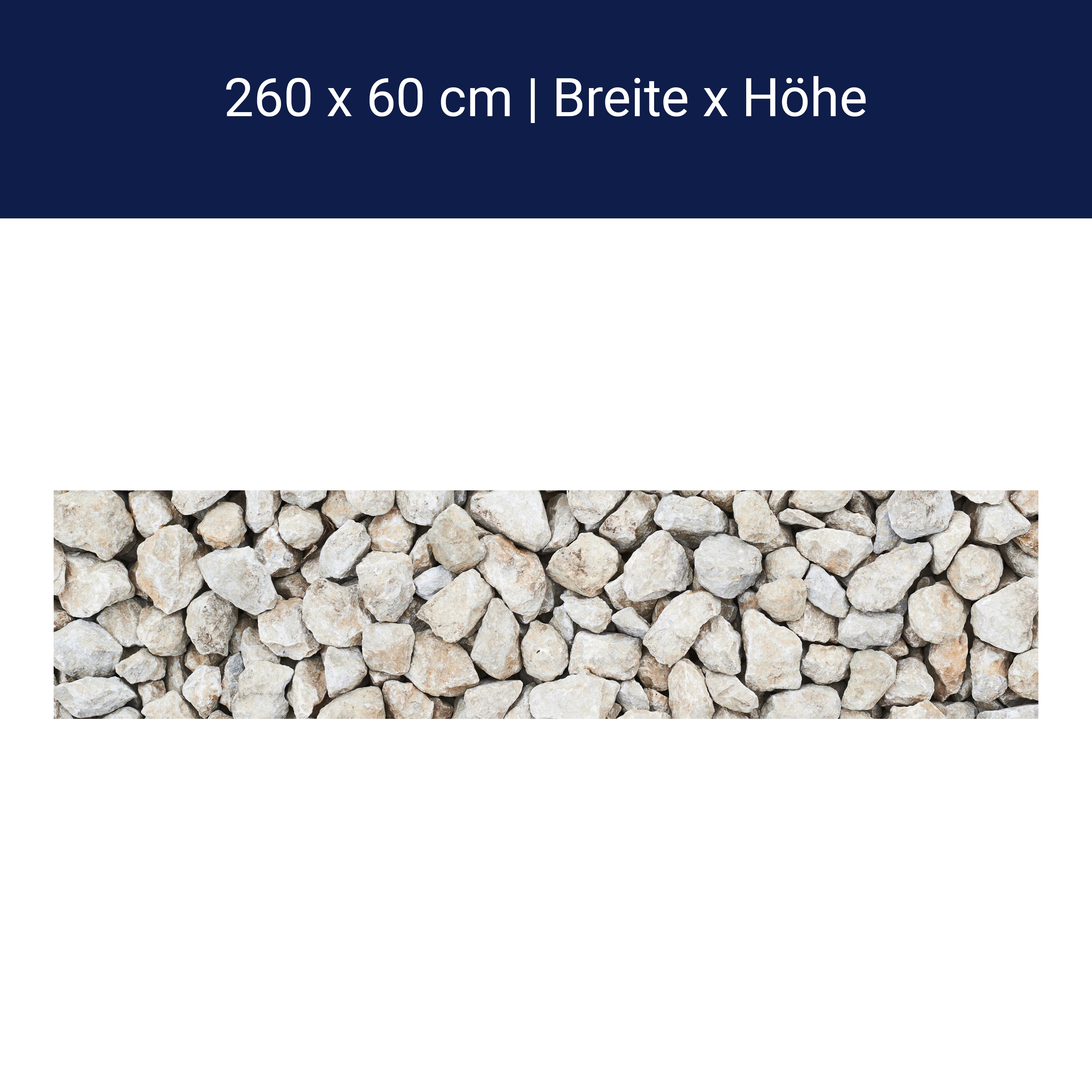 Kitchen splashback Pebble composition M0938