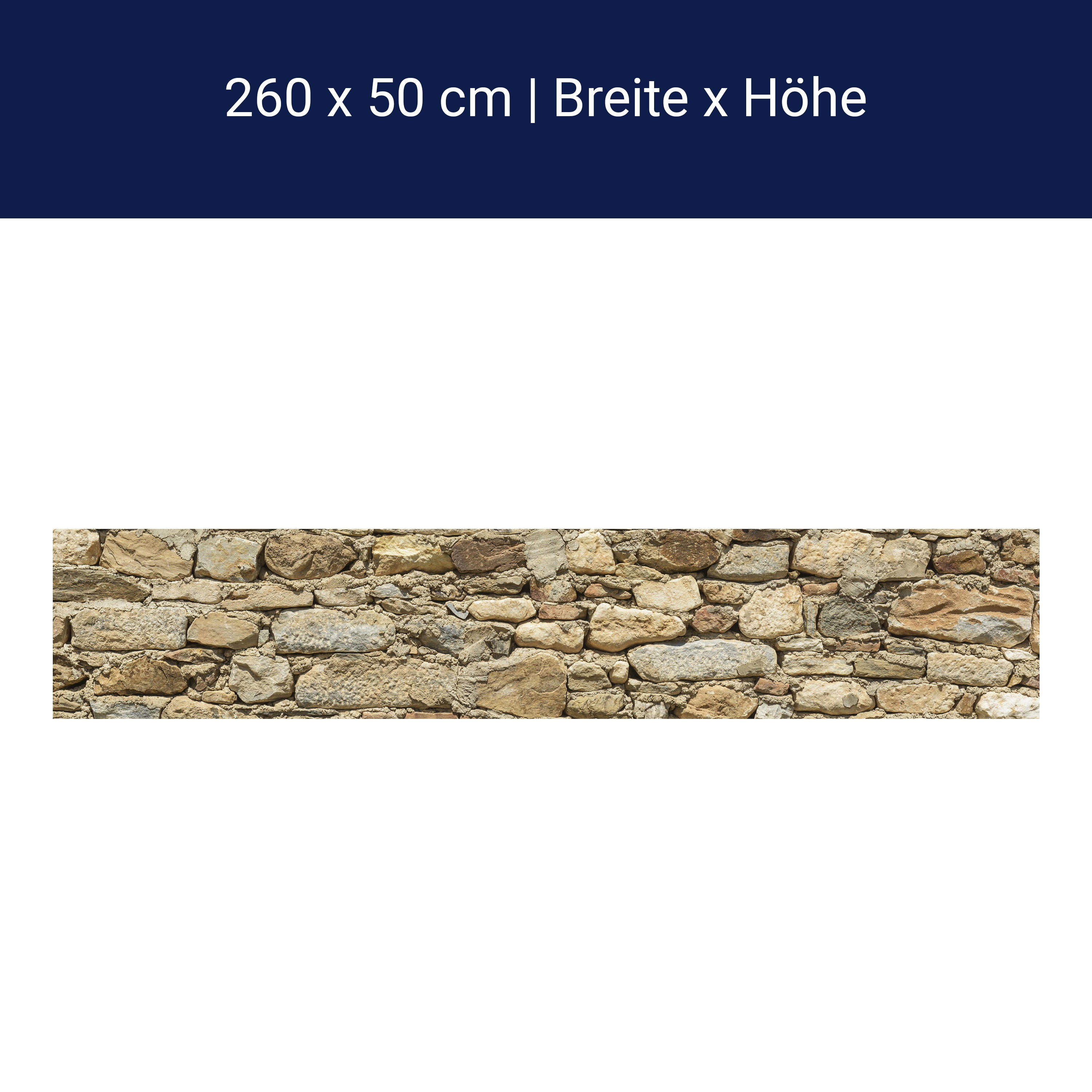 Küchenrückwand Alte Steinmauer M0939