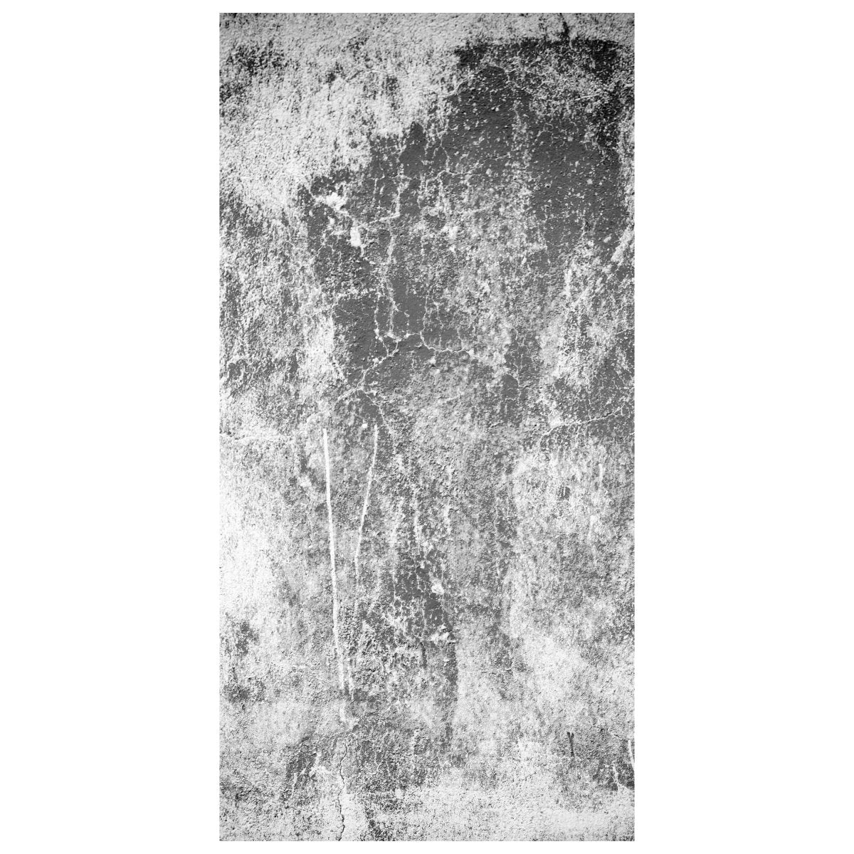 Türtapete Eine alte Mauer in Schwarz und Weiß M0940 - Bild 2