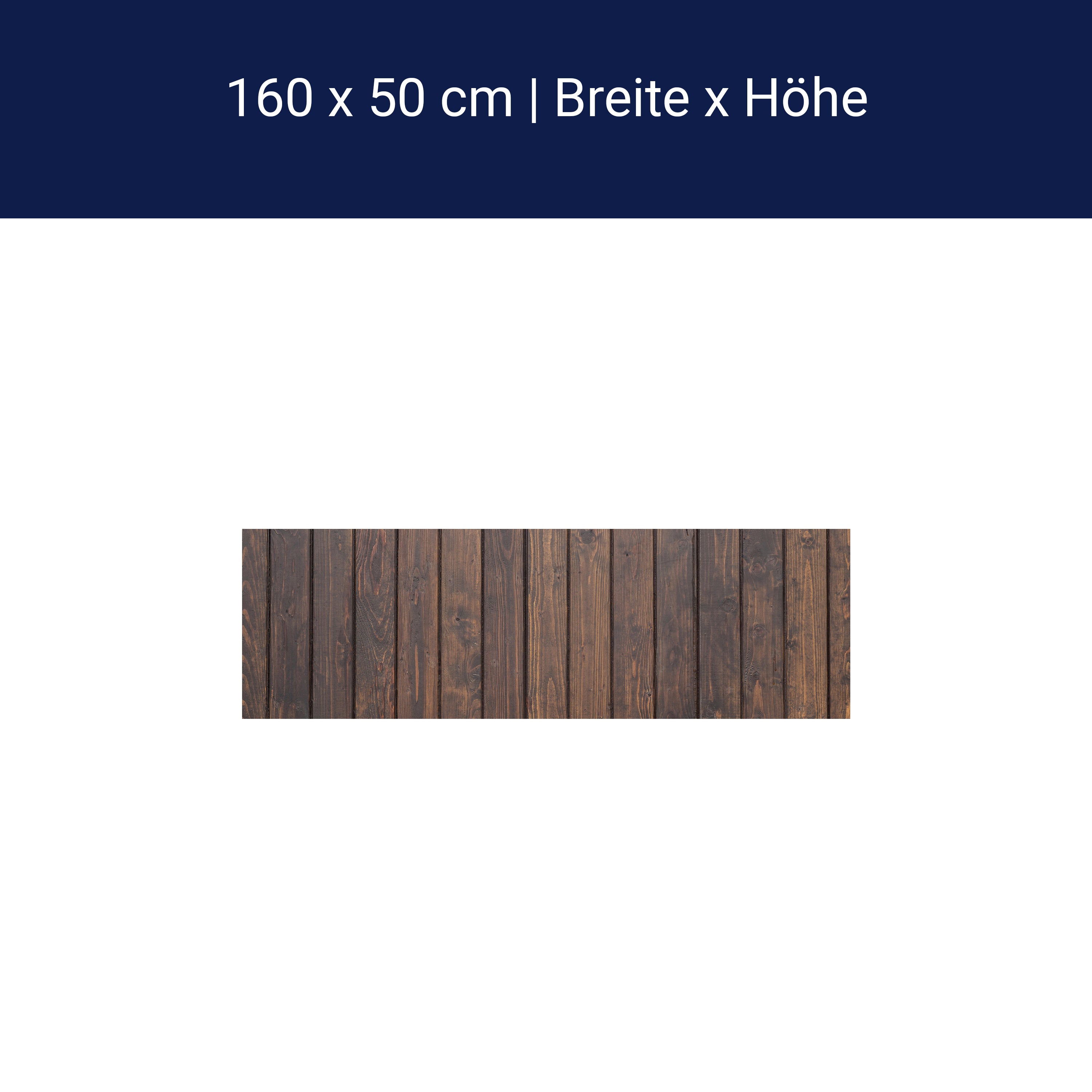 Dosseret de cuisine Mur en bois de pin noir M0941