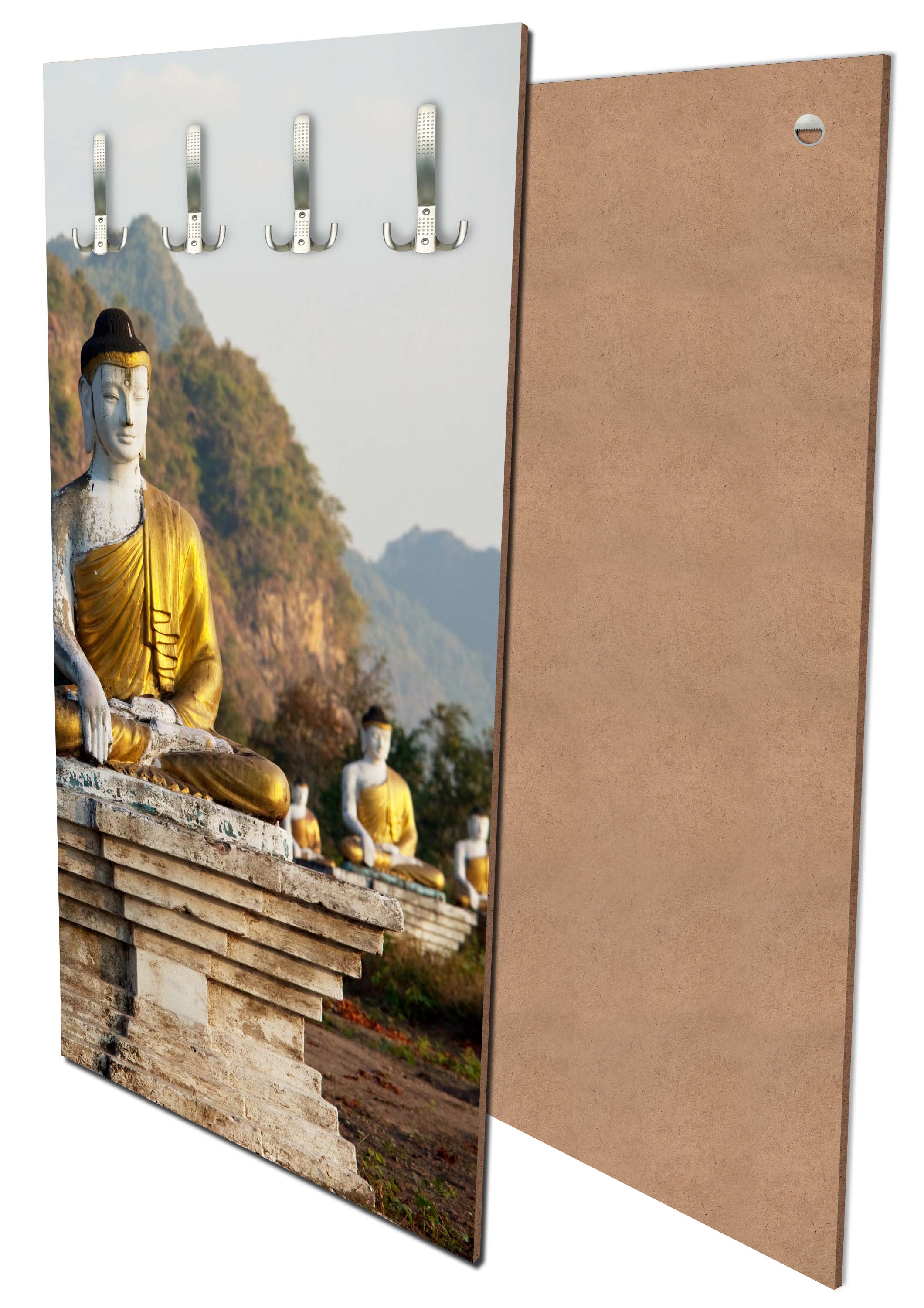 Garderobe Buddhas Statuen M0949 entdecken - Bild 1