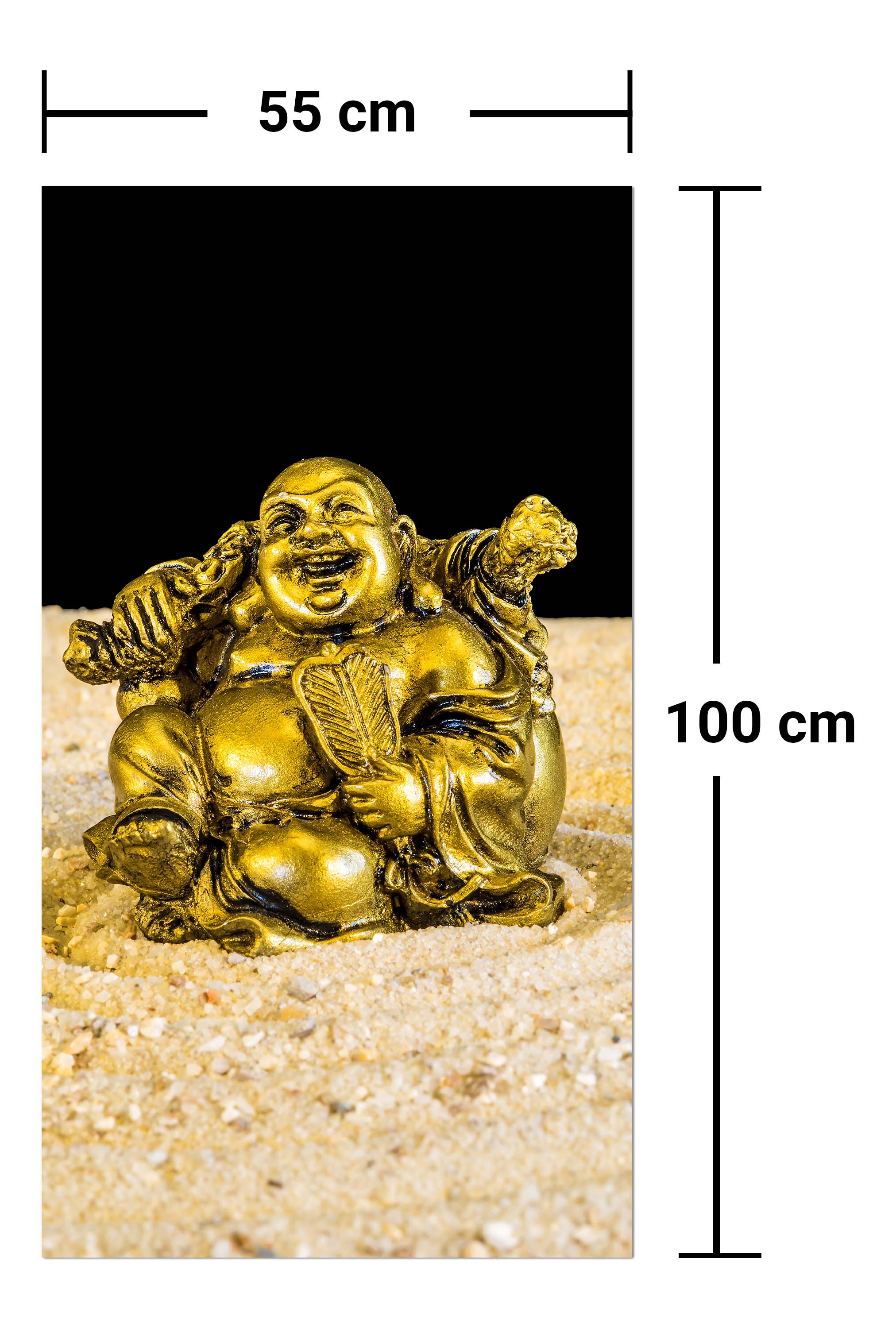 Garderobe Goldener Buddha im Zen-Kreis M0956 entdecken - Bild 7