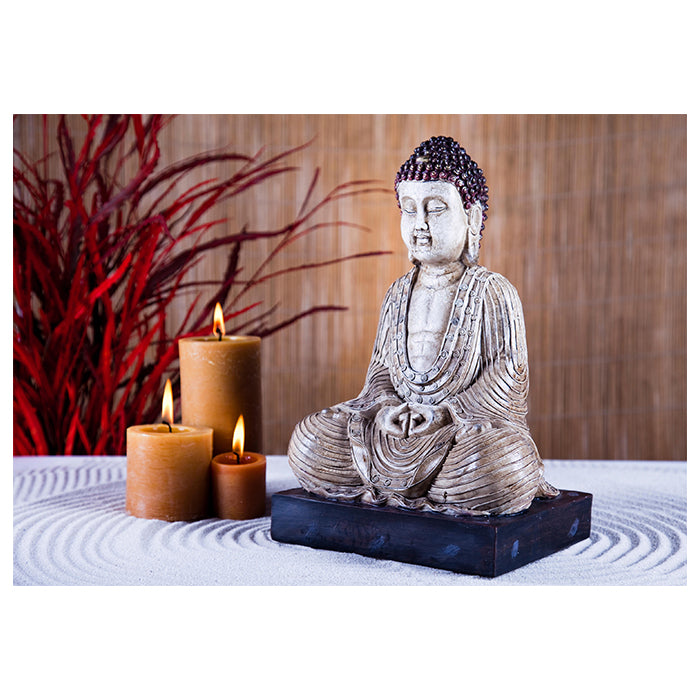 Fototapete Buddha-Statue aromatische Kerzen M0969 - Bild 2
