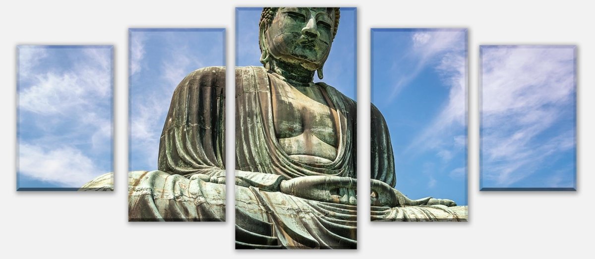 Leinwandbild Mehrteiler Der Große Buddha von Kamakura M0973 entdecken - Bild 1