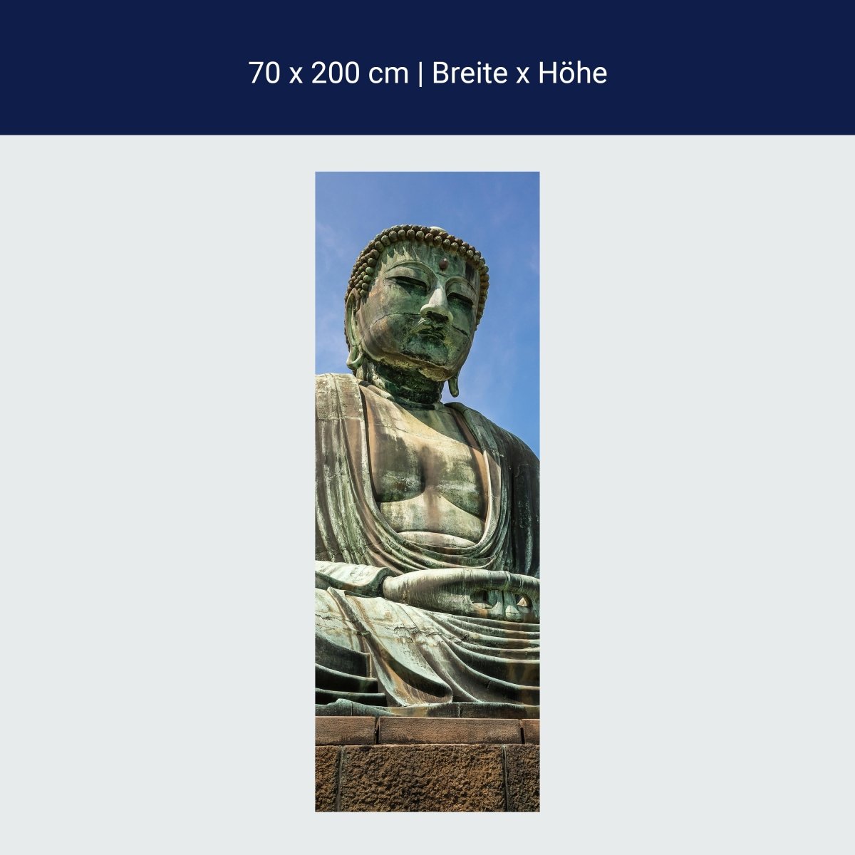 Türtapete Der Große Buddha von Kamakura M0973
