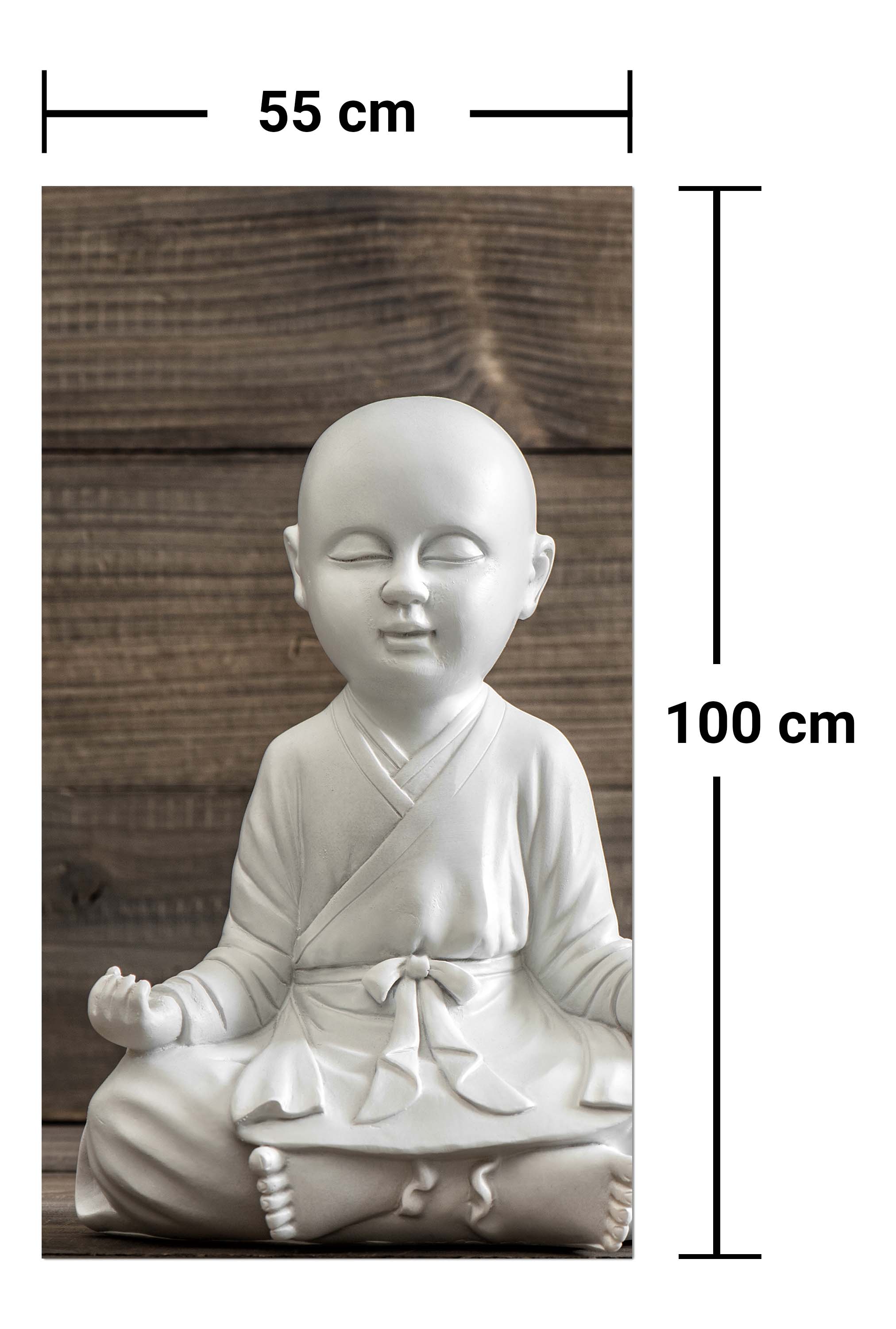 Garderobe Weiß sitzender Buddha M0974 entdecken - Bild 7