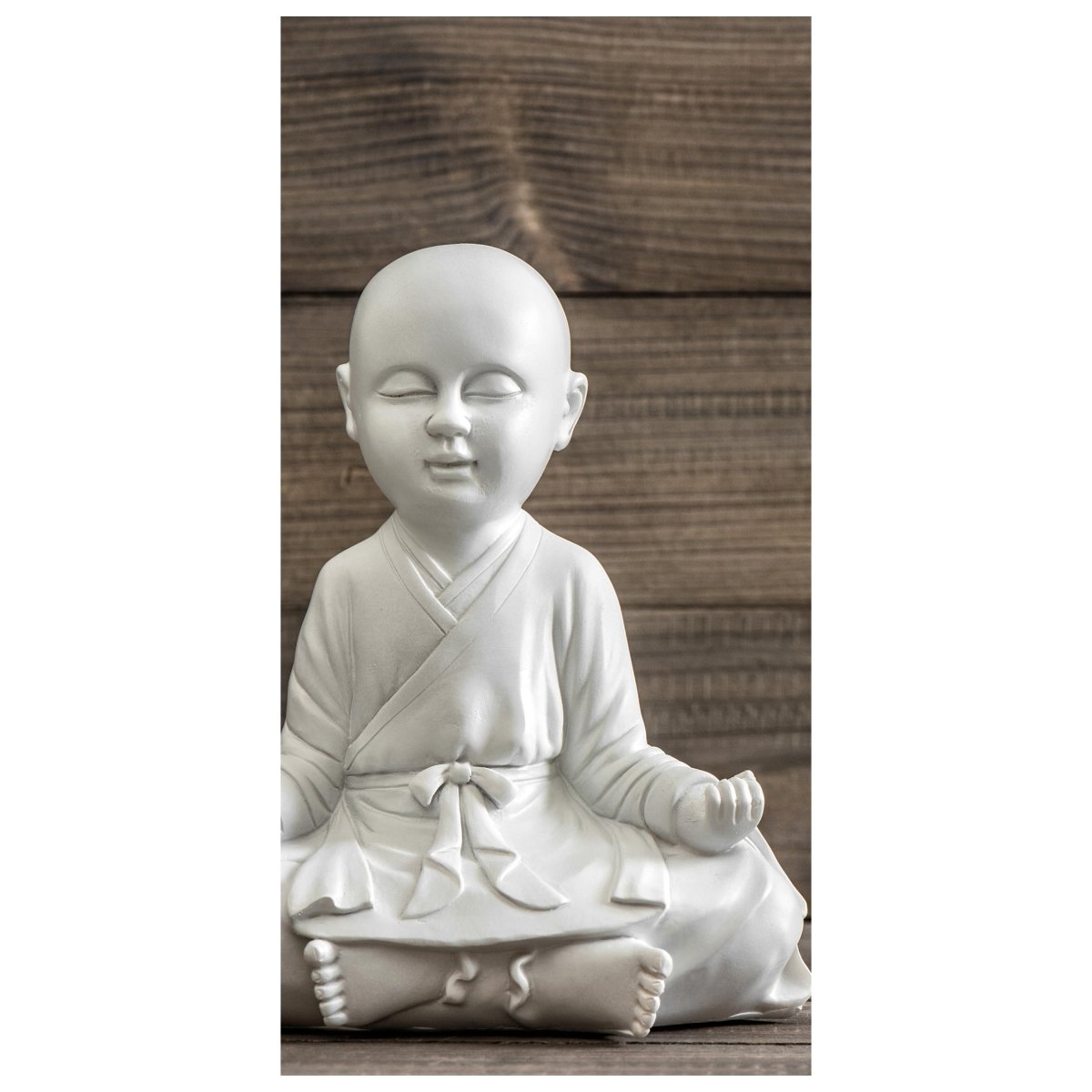 Türtapete Weiß sitzender Buddha M0974 - Bild 2