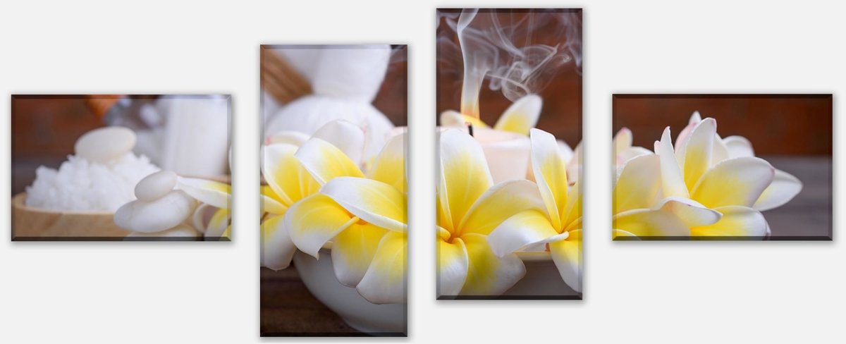 Stretched Canvas Print Spa Wellness and Treatment M0978