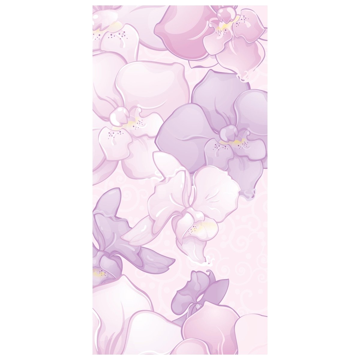 Türtapete Elegantes Blumenmotiv M0998 - Bild 2