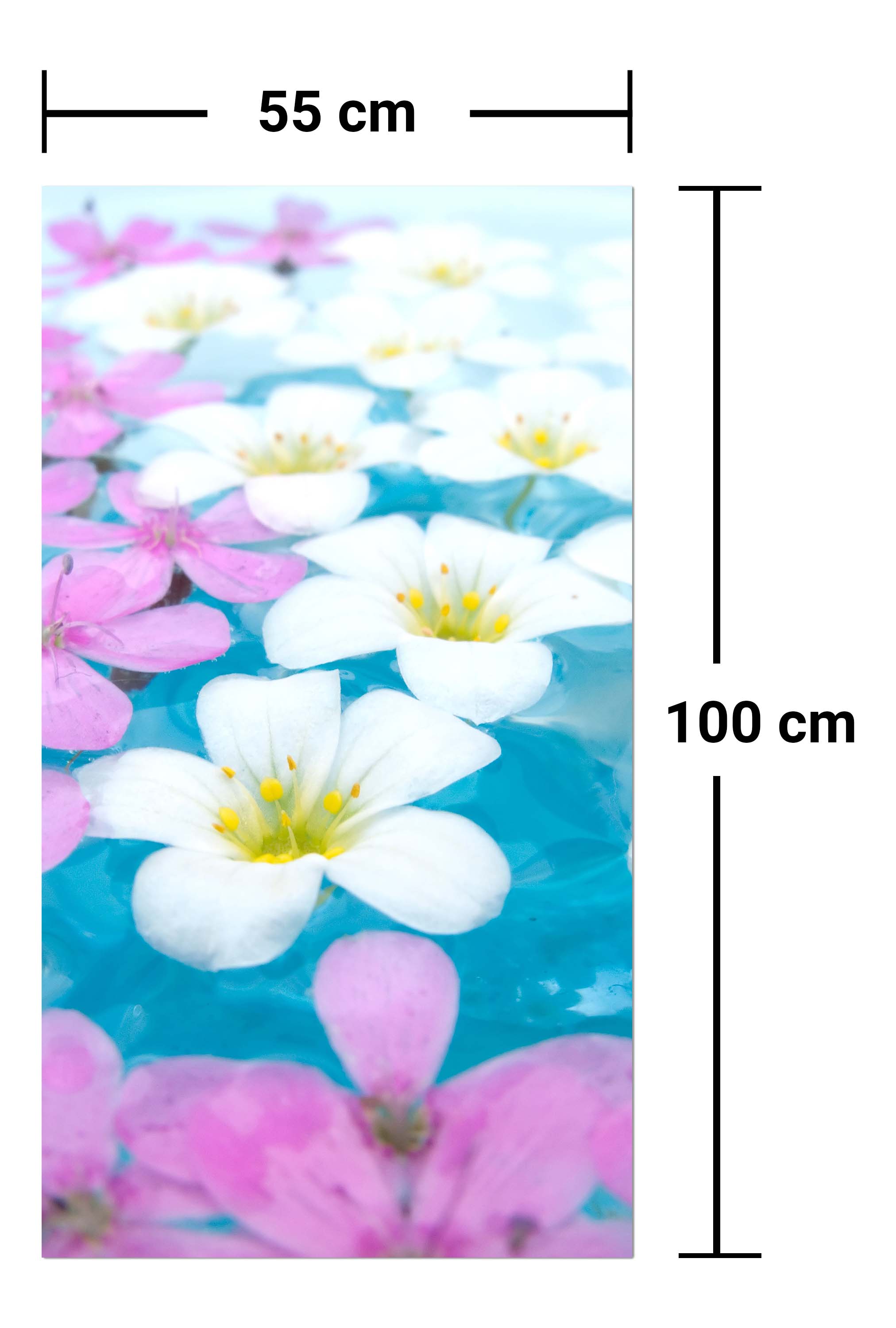 Garderobe Weiße und rosa Blumen M1001 entdecken - Bild 7
