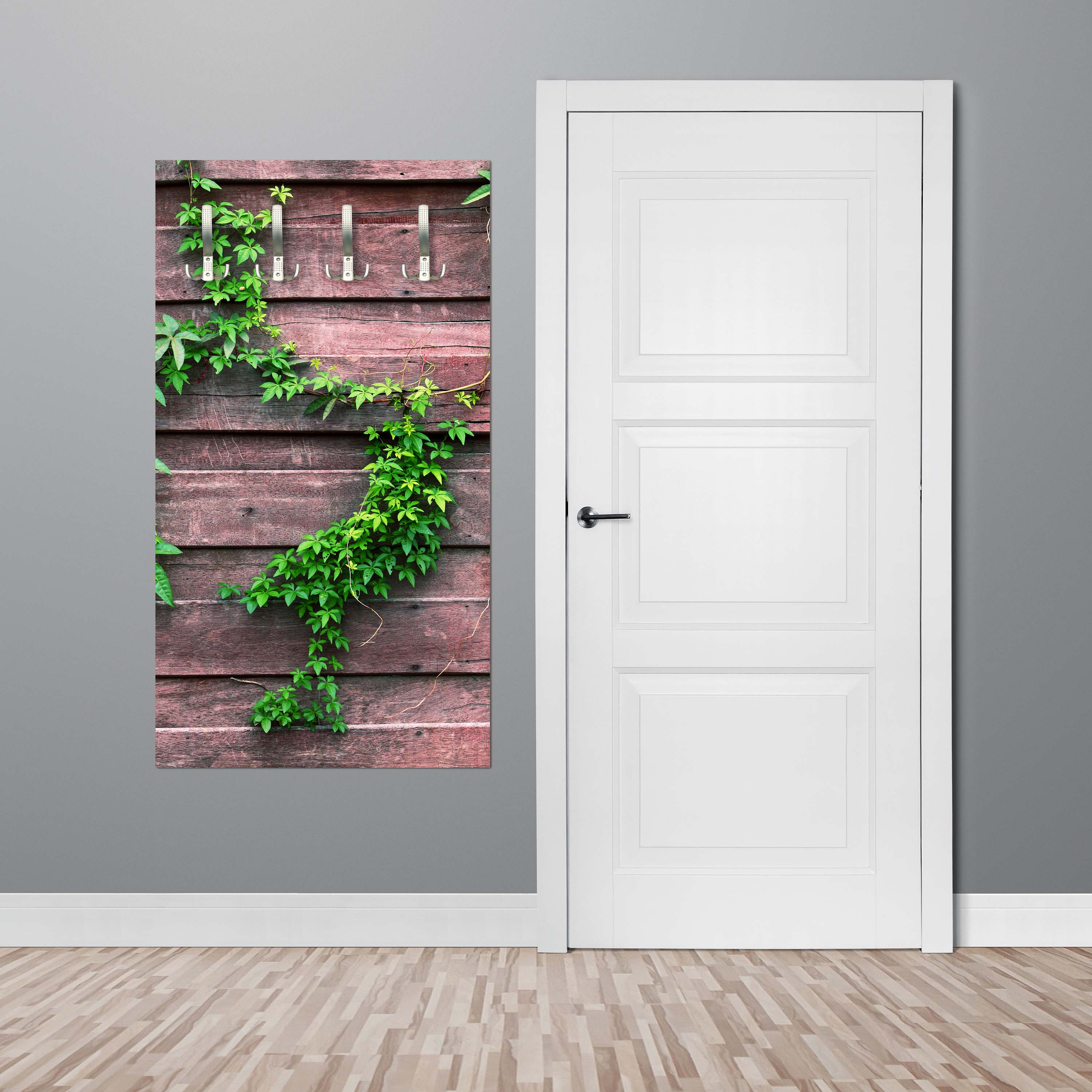 Garderobe Wand mit Kletterpflanze M1004 entdecken - Bild 2