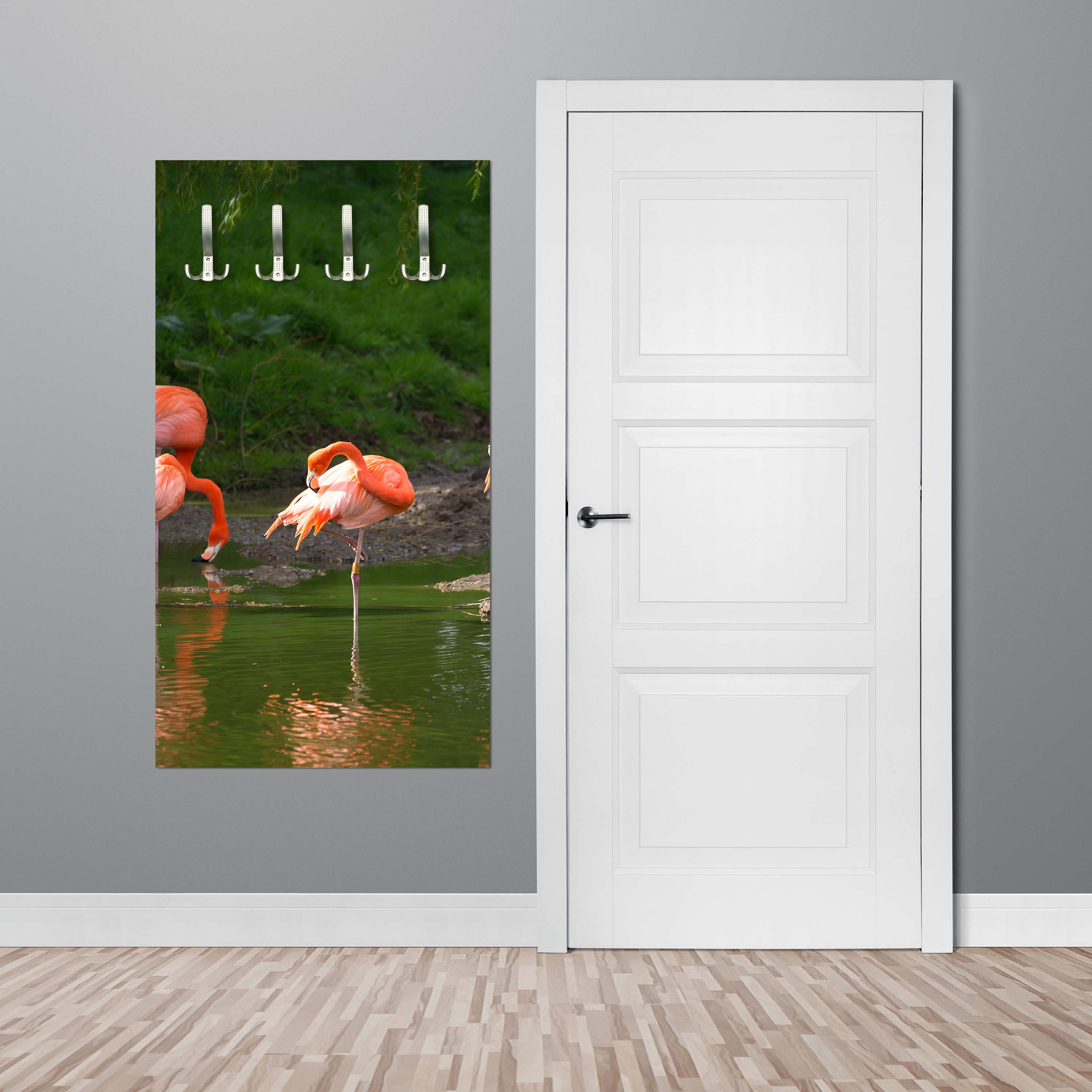 Garderobe Flamingos in einem Pool M1009 entdecken - Bild 3