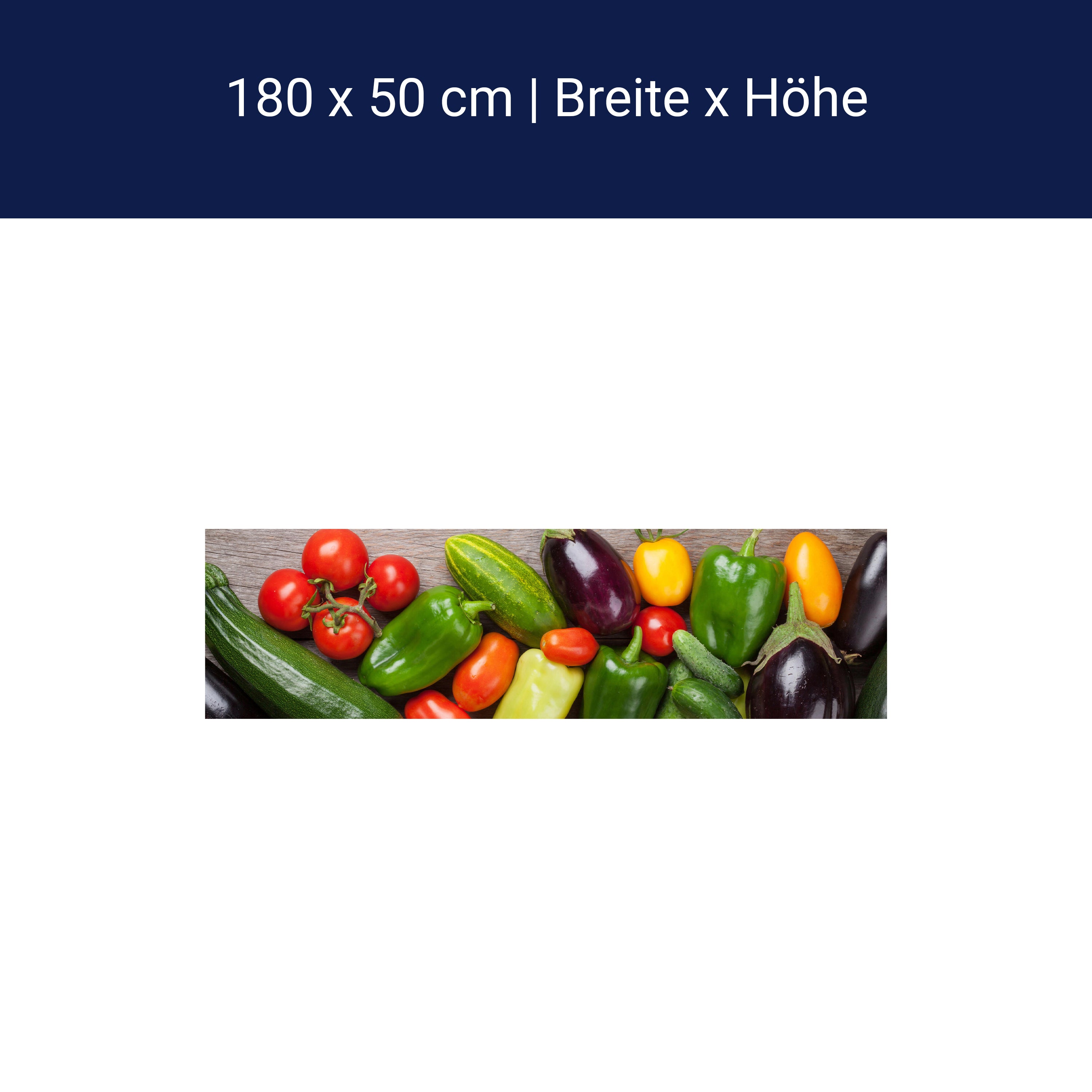 Crédence de cuisine Légumes frais du jardin M1011