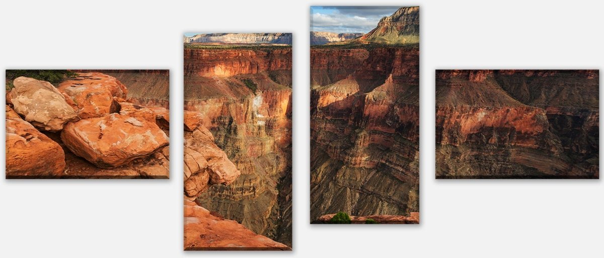 Stretched Canvas Print The Grand Canyon M1017
