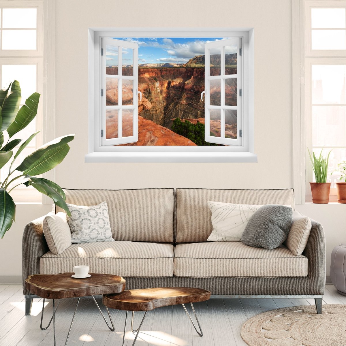 3D Wall Sticker The Grand Canyon - Wall Decal M1017