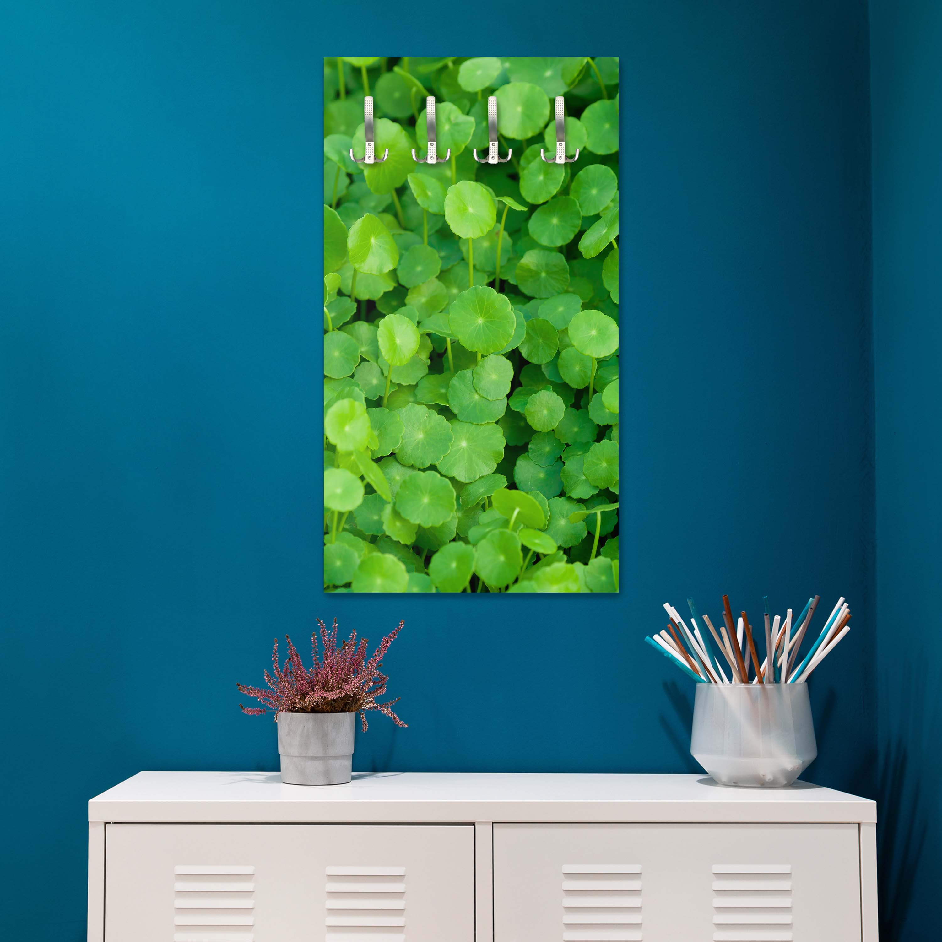 Garderobe Grünpflanzen Hintergrund M1046 entdecken - Bild 5