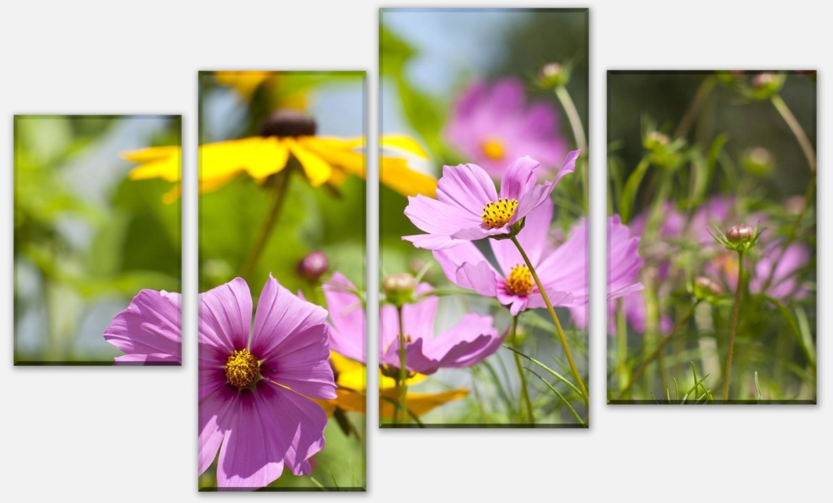 Stretched canvas print Beautiful Spring Flowers M1048