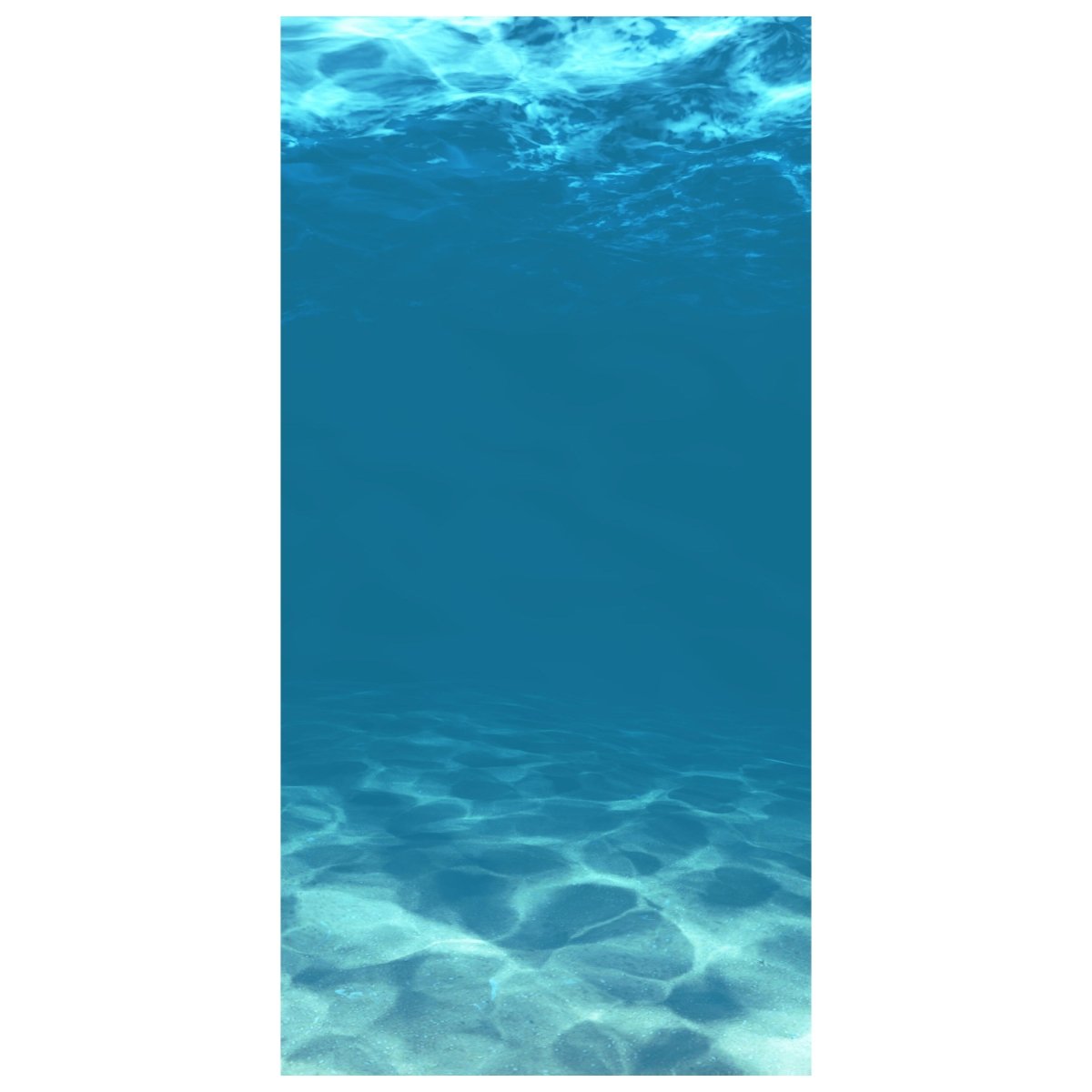 Türtapete Hellblau unter Wasser M1053 - Bild 2