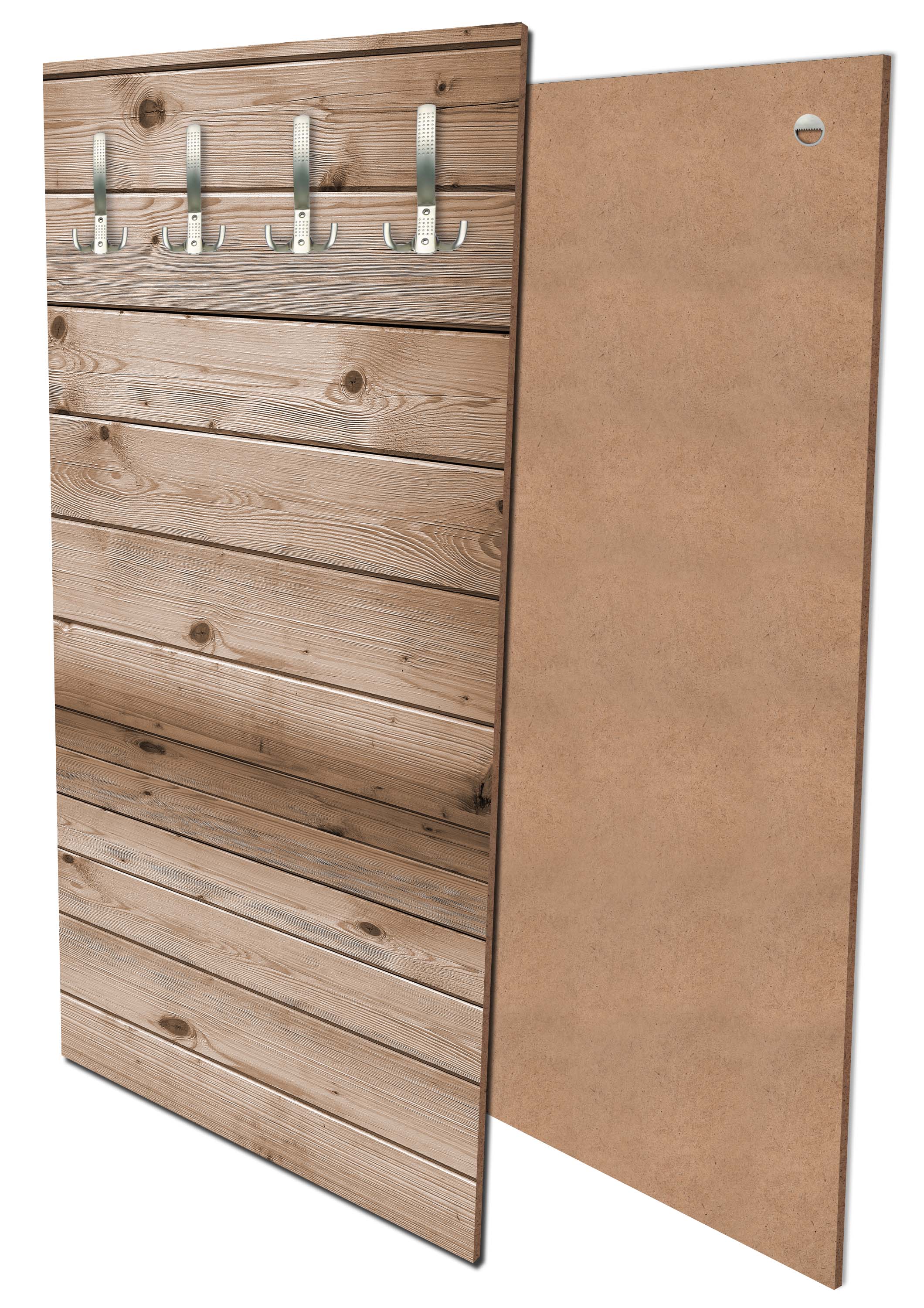 Garderobe Zimmer aus Holzbohlen M1055 entdecken - Bild 1