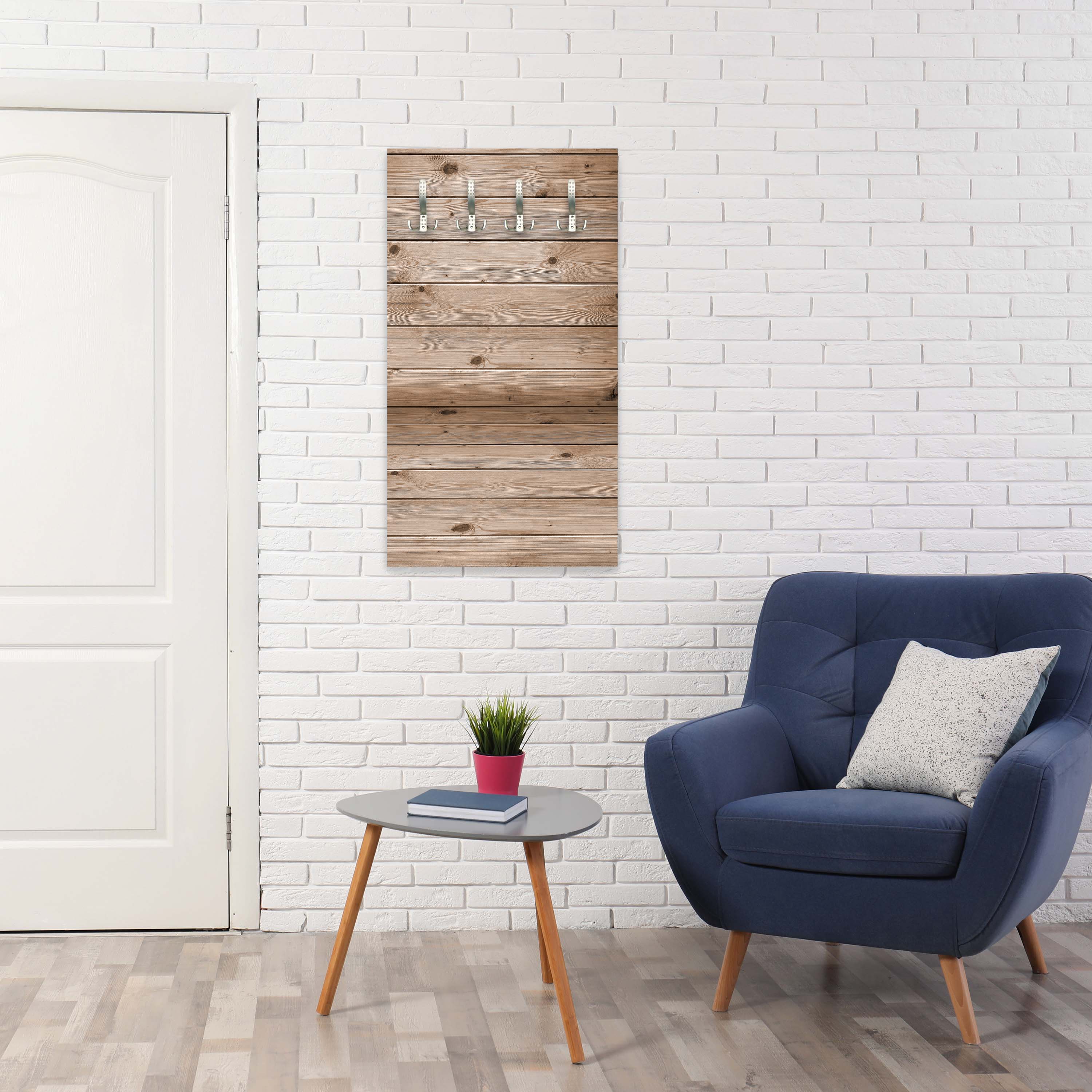 Garderobe Zimmer aus Holzbohlen M1055 entdecken - Bild 2