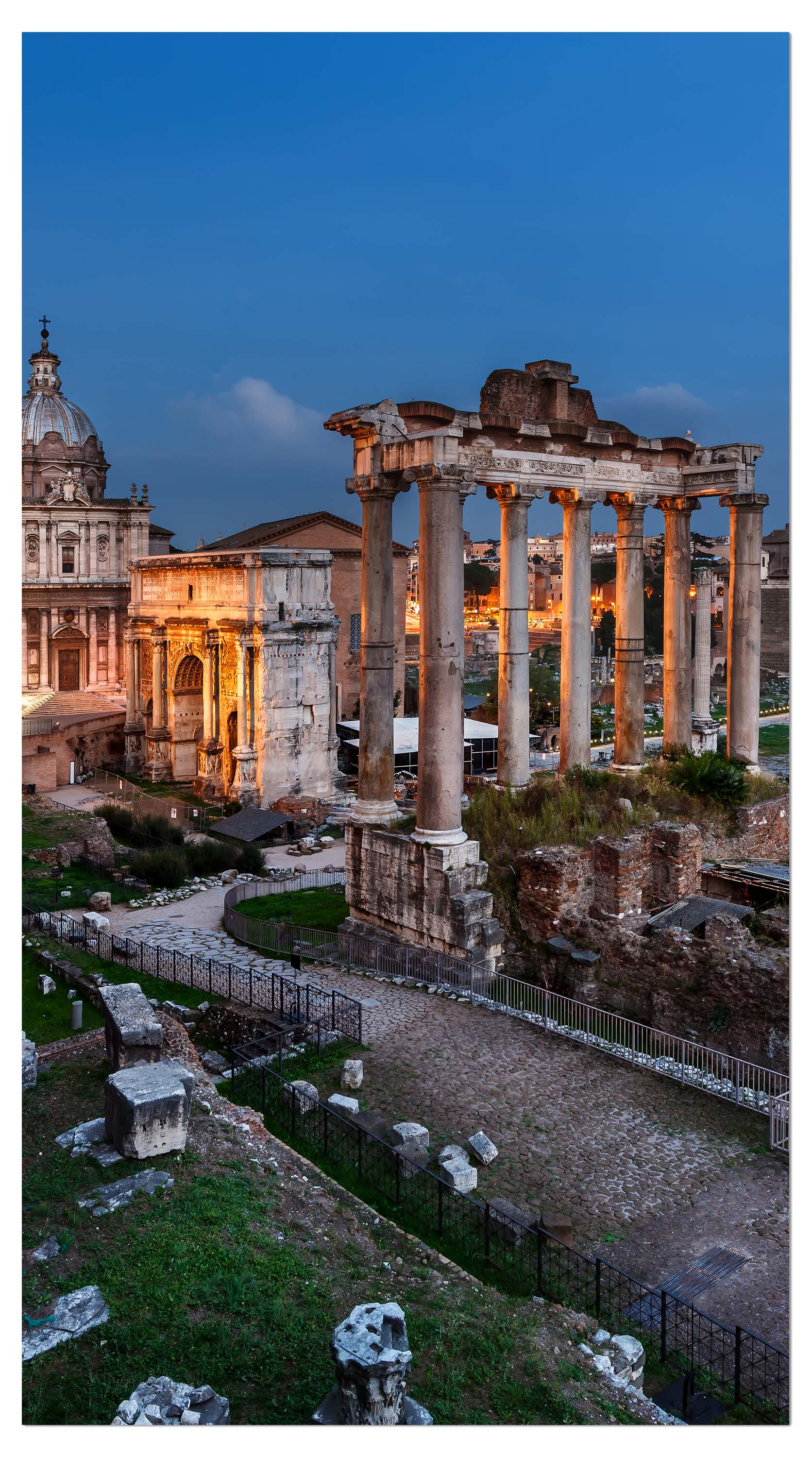 Garderobe Panorama des römischen Forums M1056 entdecken - Bild 4