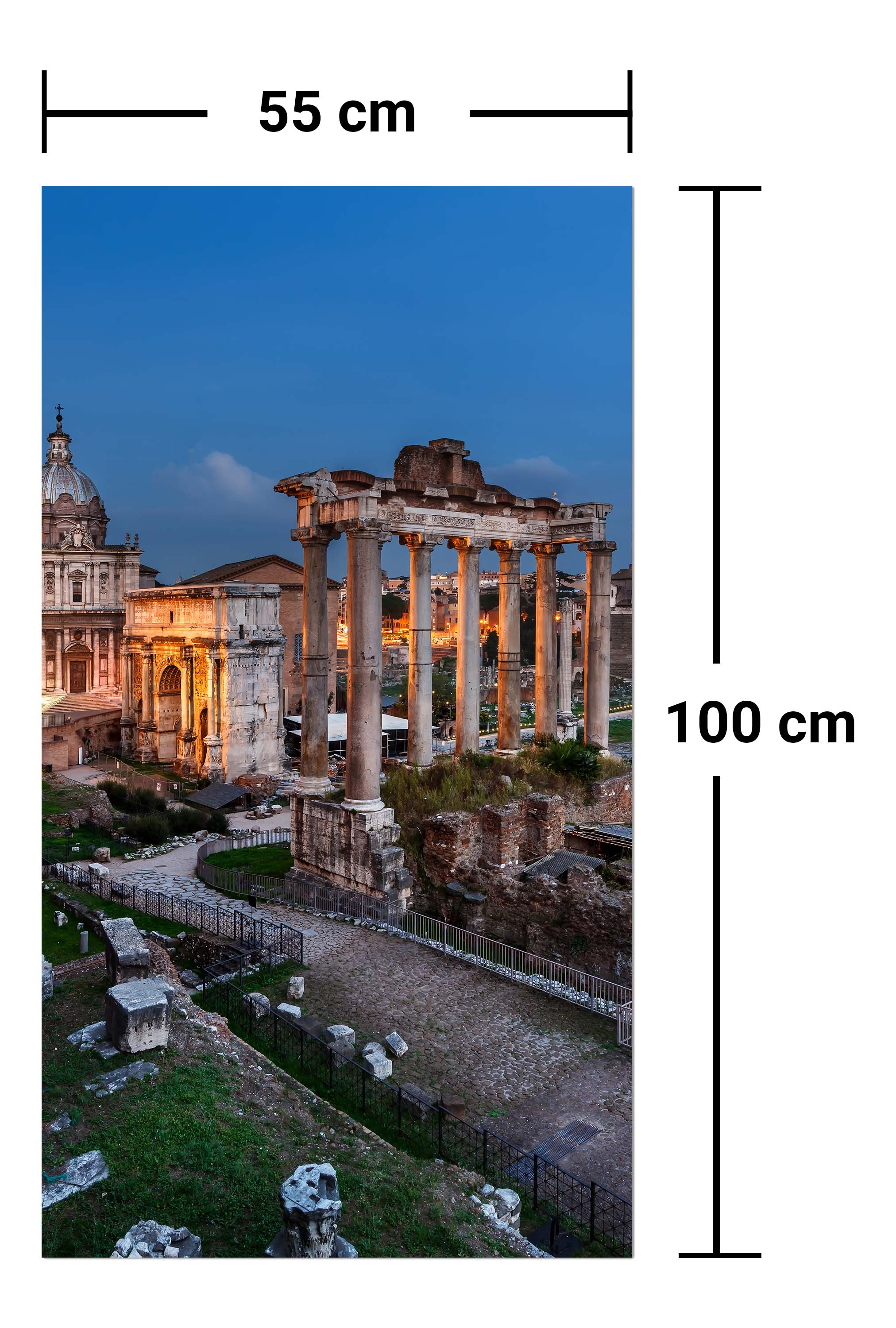 Garderobe Panorama des römischen Forums M1056 entdecken - Bild 7