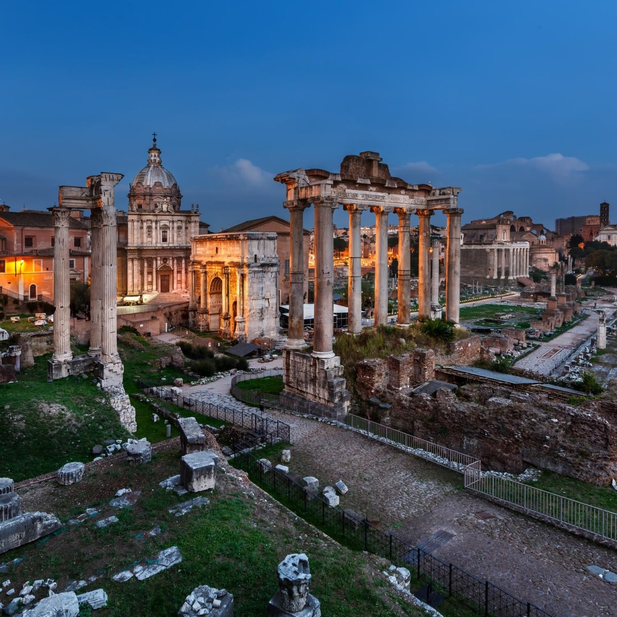 Beistelltisch Panorama des römischen Forums M1056 entdecken - Bild 2