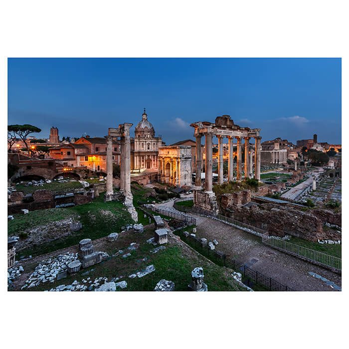 Fototapete Panorama des römischen Forums M1056 - Bild 2