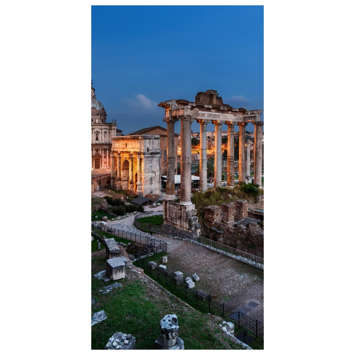 Türtapete Panorama des römischen Forums M1056 - Bild 2